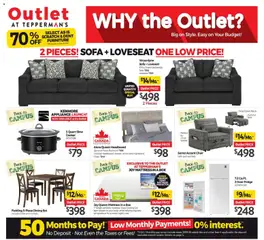 Preview of leaflet Tepperman's outlet from shop Tepperman's is valid from Aug 14, 2026
