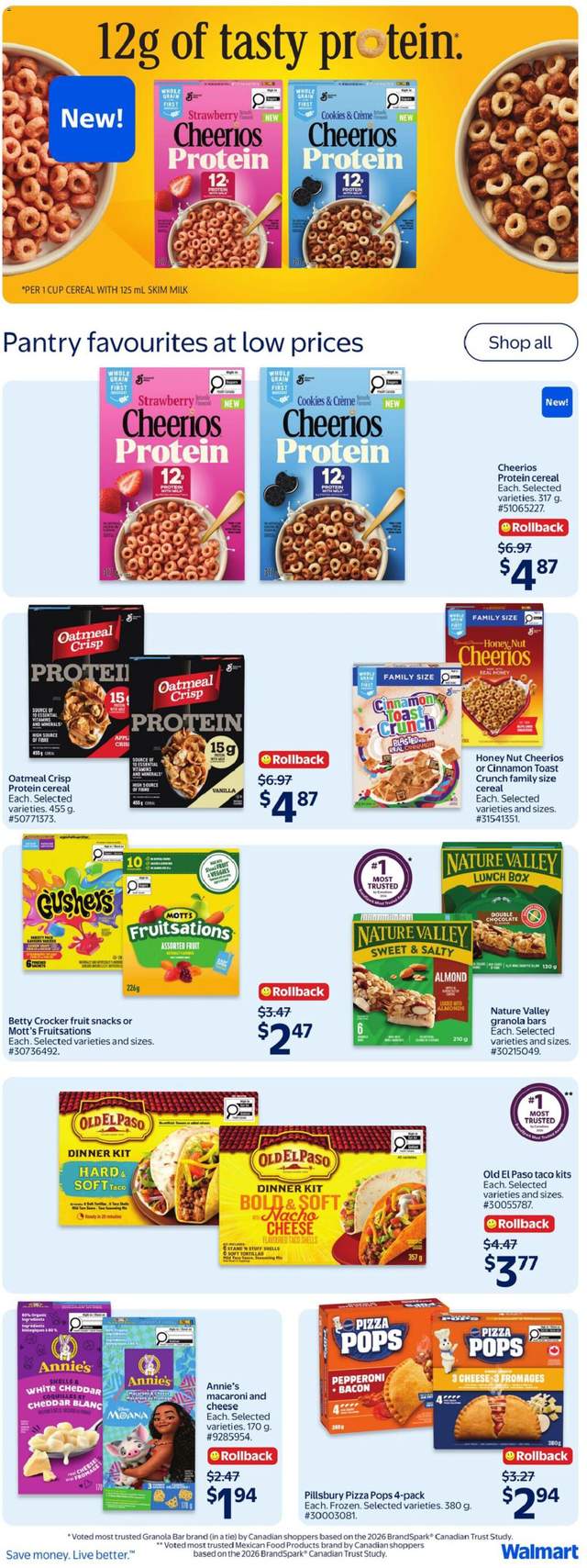 New Walmart flyer from Aug 20