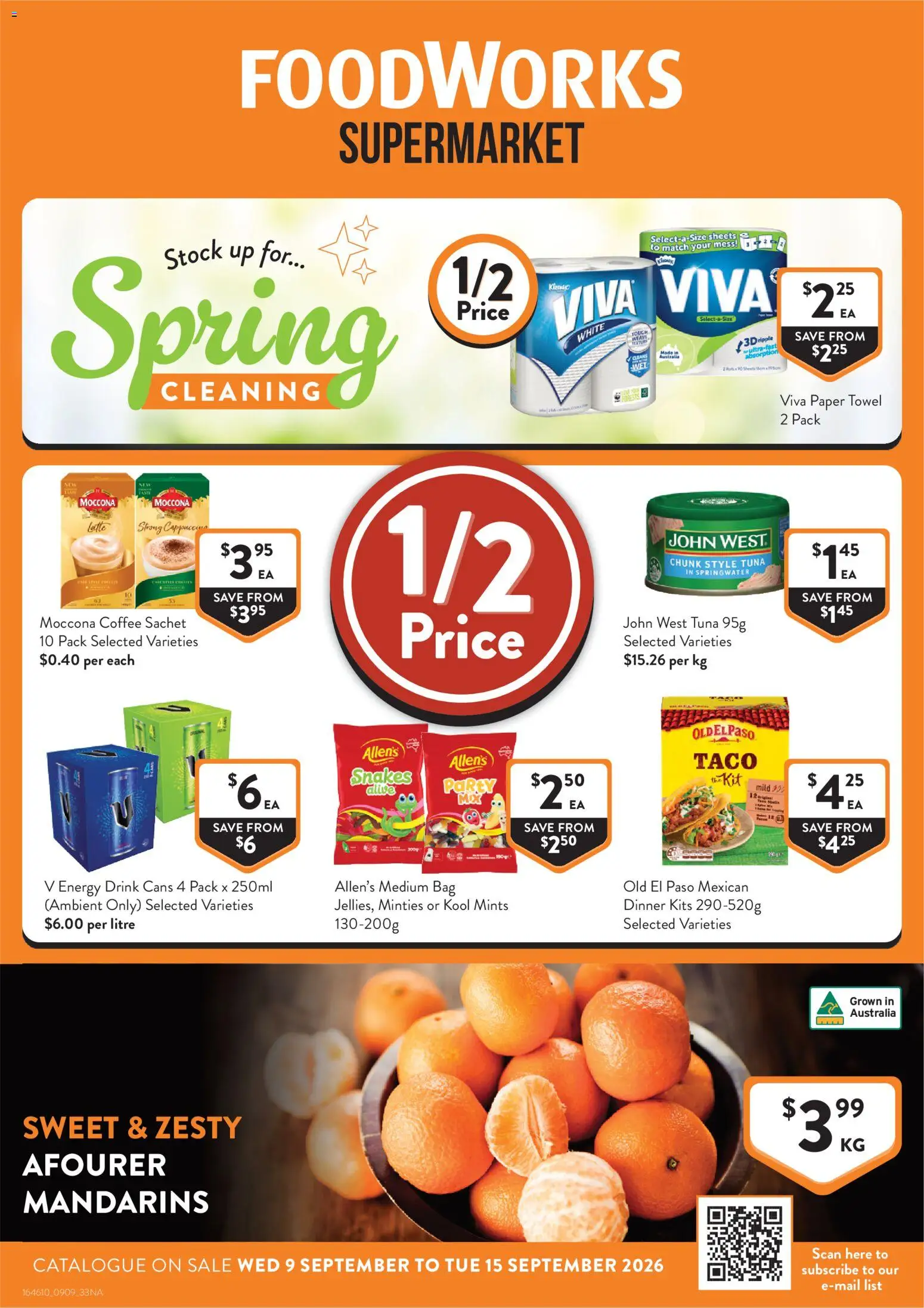 Preview of catalogue Foodworks catalogue NSW from shop Foodworks valid 09/09/2026