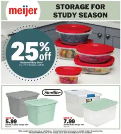 Ad Preview of Meijer Meijer Pullout GM - MI from 07/15/2026