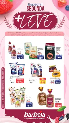Pré-Visualização do folheto "Barbosa Supermercados ofertas Segunda + Leve" da loja Barbosa Supermercados válido a partir de 18/05/2026
