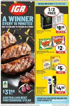 Preview of catalogue IGA catalogue VIC from shop IGA valid 29/04/2026