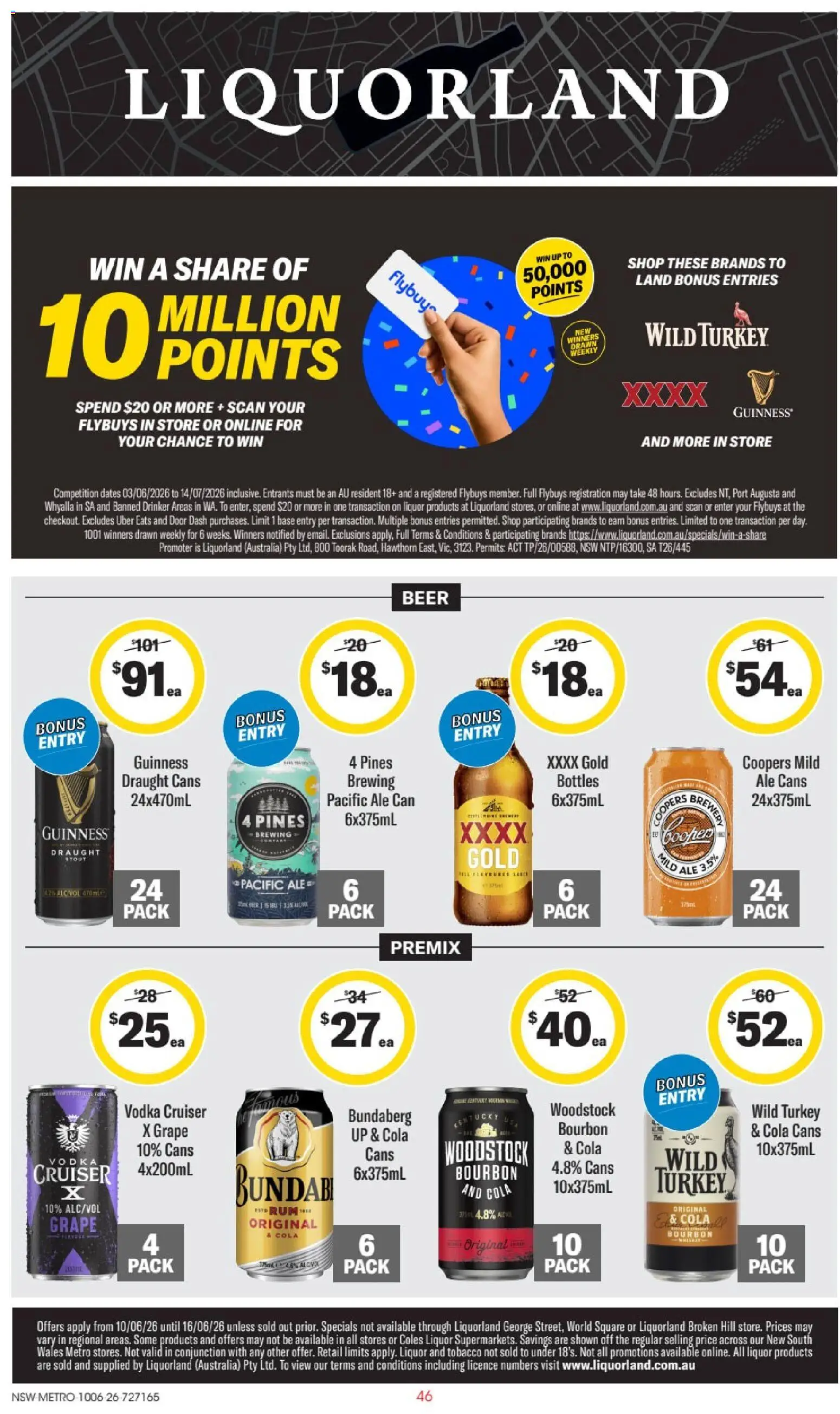 Preview of catalogue Liquorland catalogue NSW from shop Liquorland valid 10/06/2026