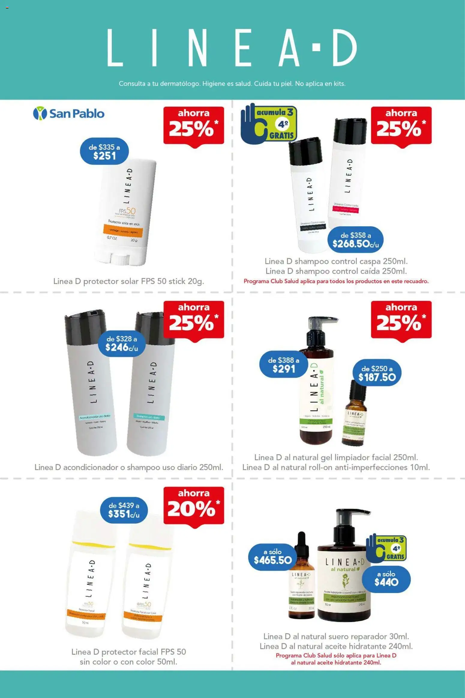 Vista previa las ofertas de la tienda Farmacia San Pablo - Farmacia San Pablo catálogo desde el 13/09/2026 