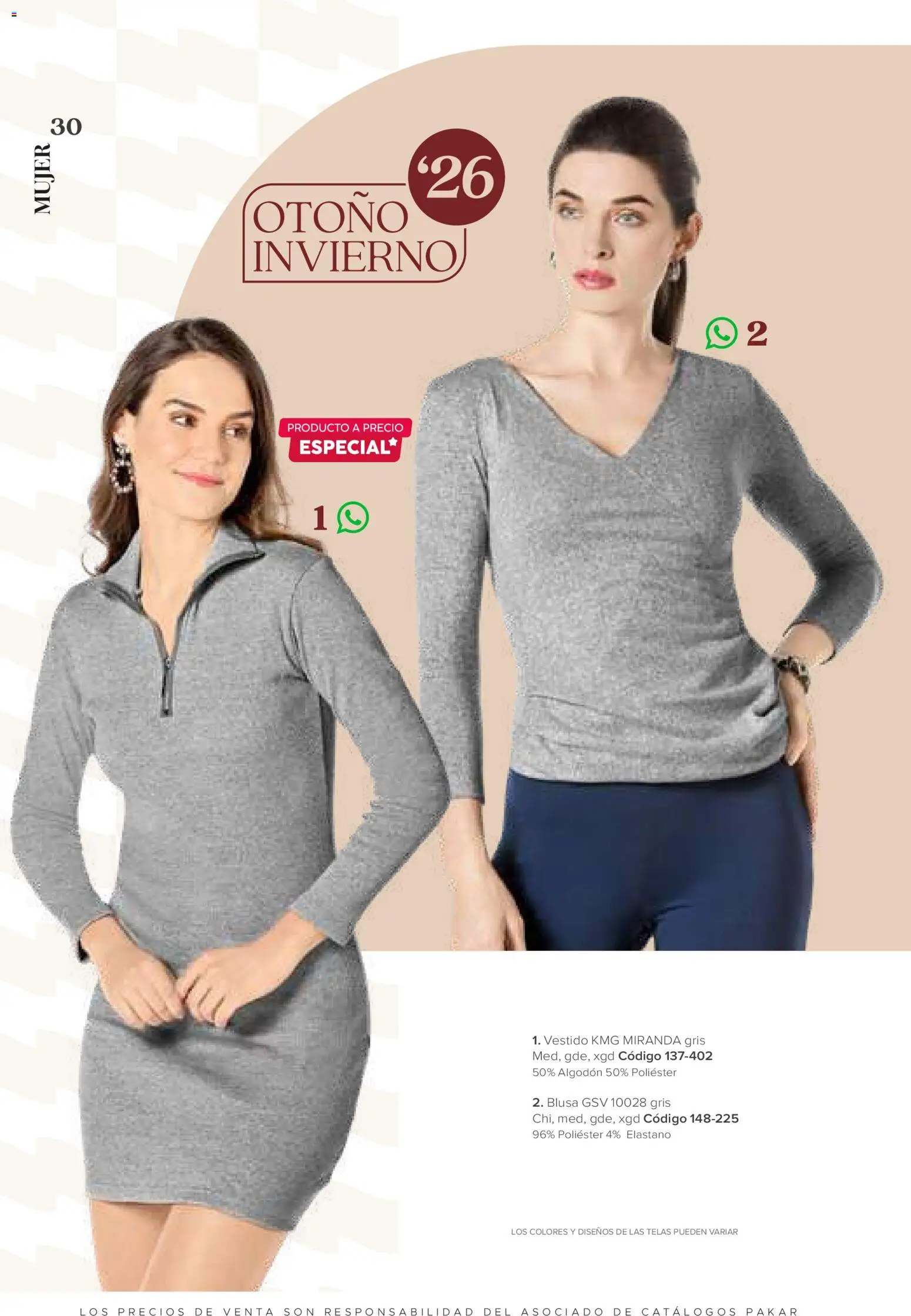 Vista previa las ofertas de la tienda SC Pakar - SC Pakar catálogo Ropa desde el 31/07/2026 