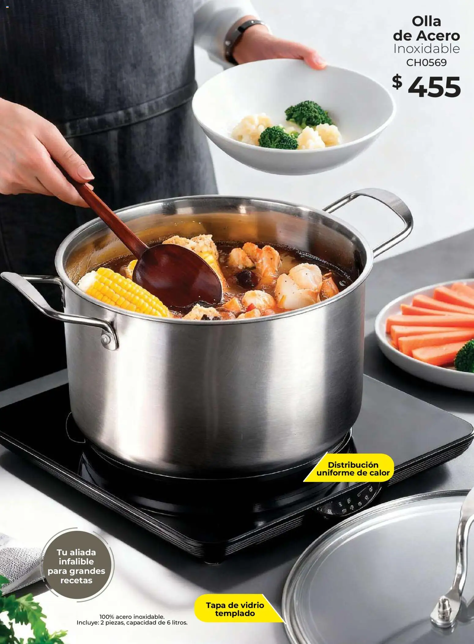 Vista previa las ofertas de la tienda Colchas Concord - Colchas Concord catálogo Concord home desde el 01/05/2026 - Olla