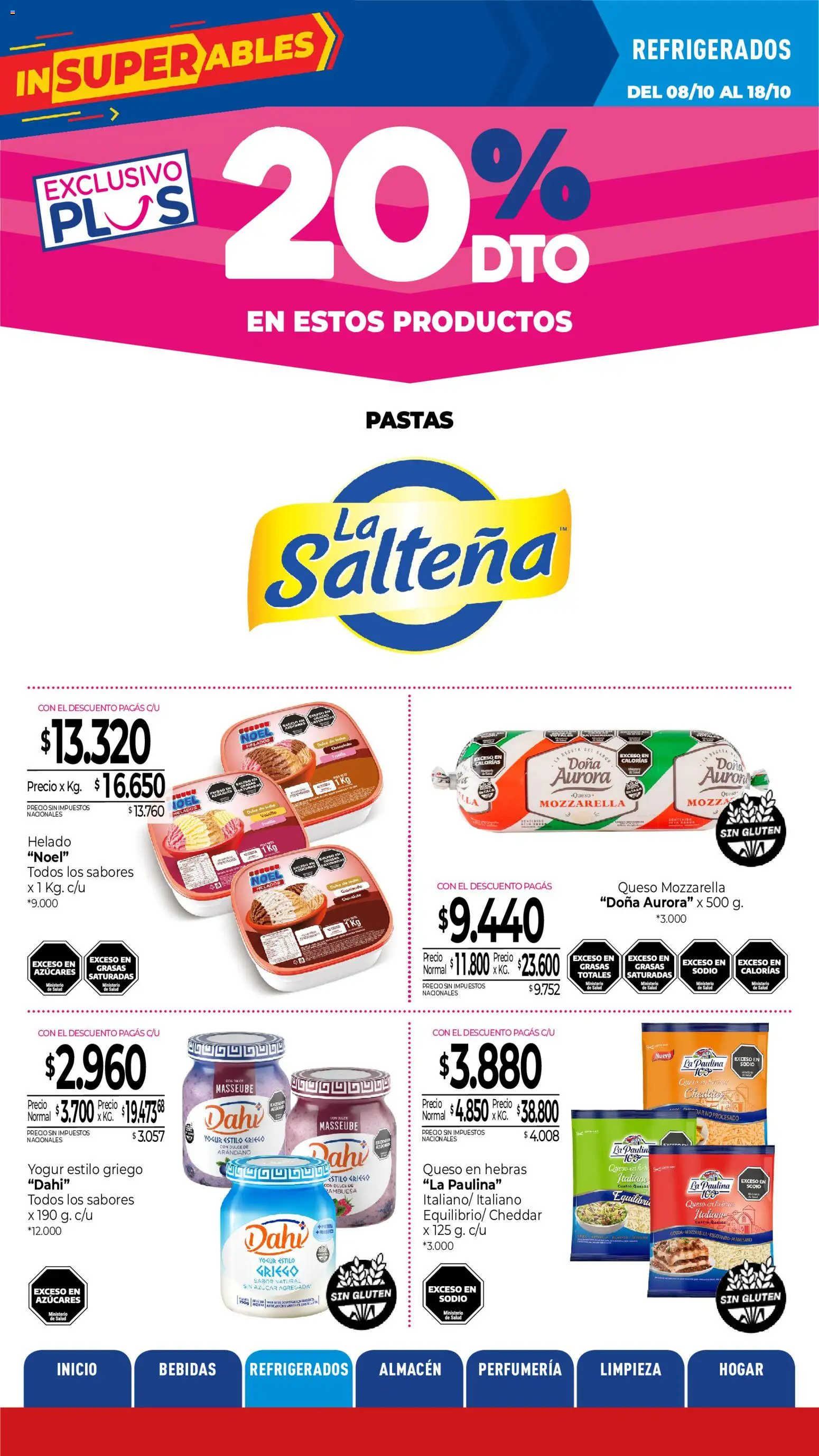 Vista previa del folleto de la tienda La Anonima válido desde el 08/10/2026 