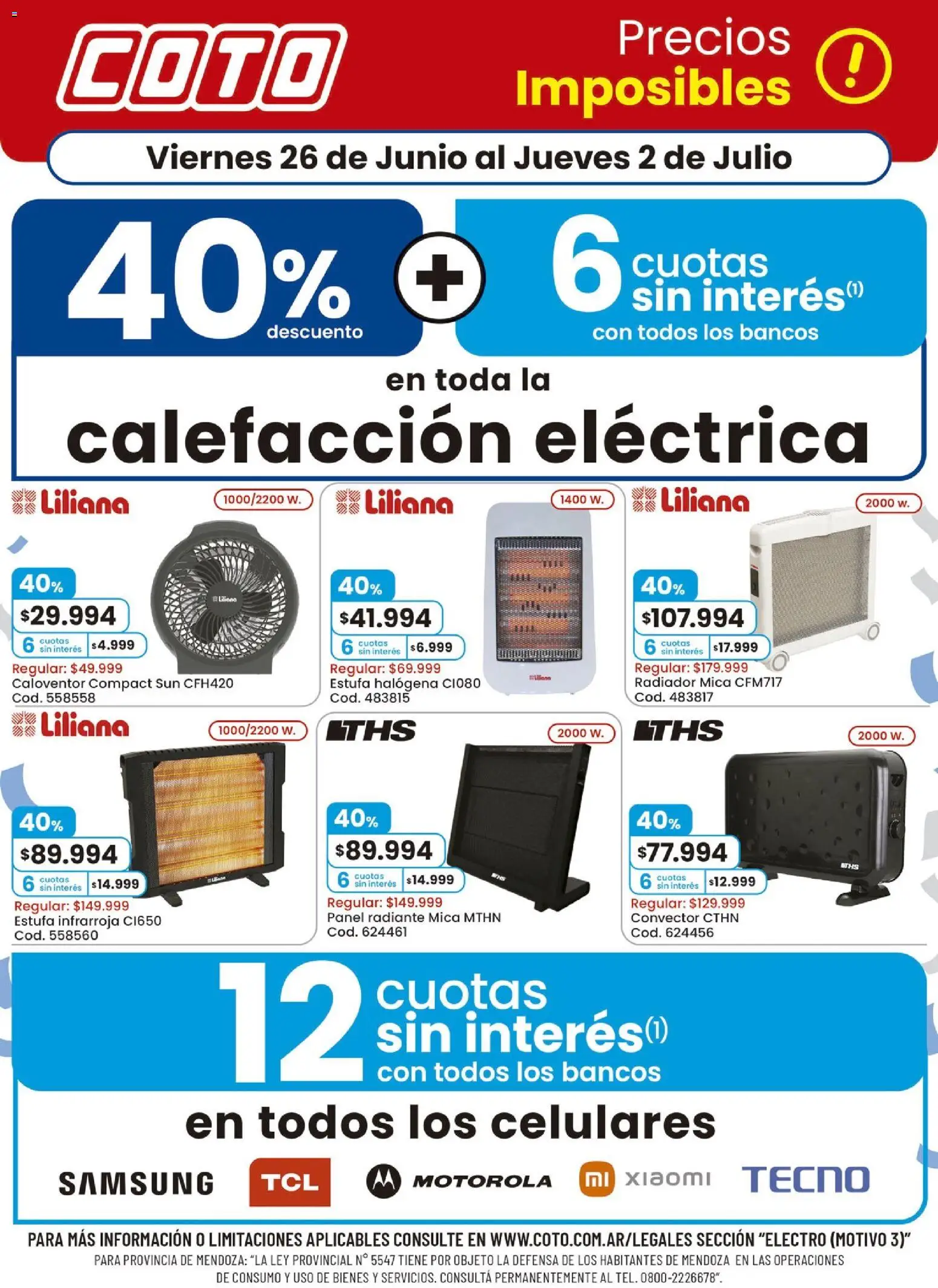 Vista previa del folleto de la tienda Coto válido desde el 26/06/2026 