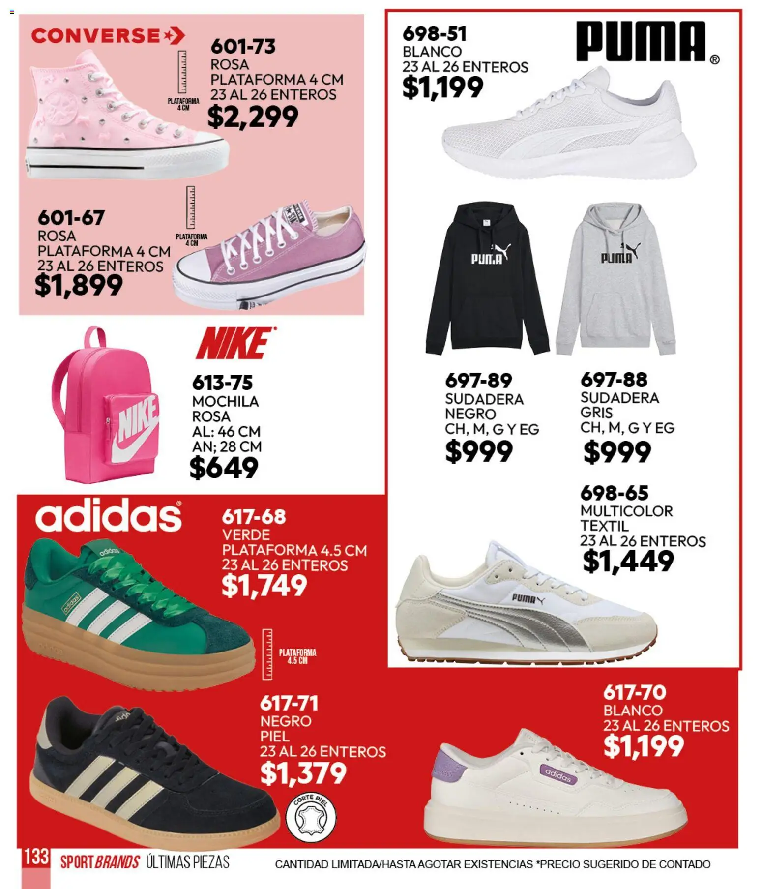 Vista previa las ofertas de la tienda Cklass - Cklass catálogo Sportbrands Verano Caballero desde el 05/03/2026 - Mochila, Sudadera