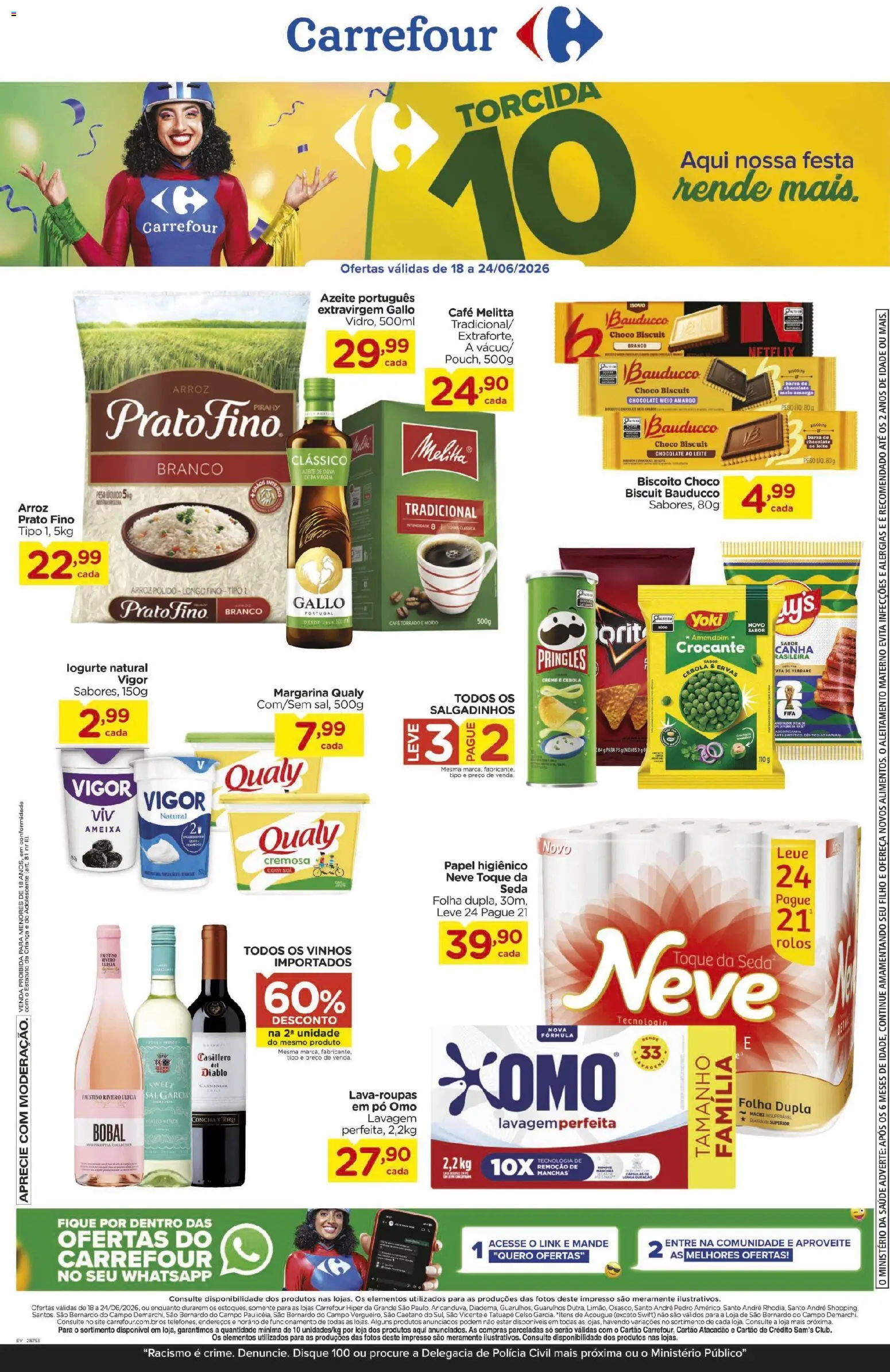 Pré-Visualização do folheto "Carrefour ofertas Semanal" da loja Carrefour válido a partir de 18/06/2026
