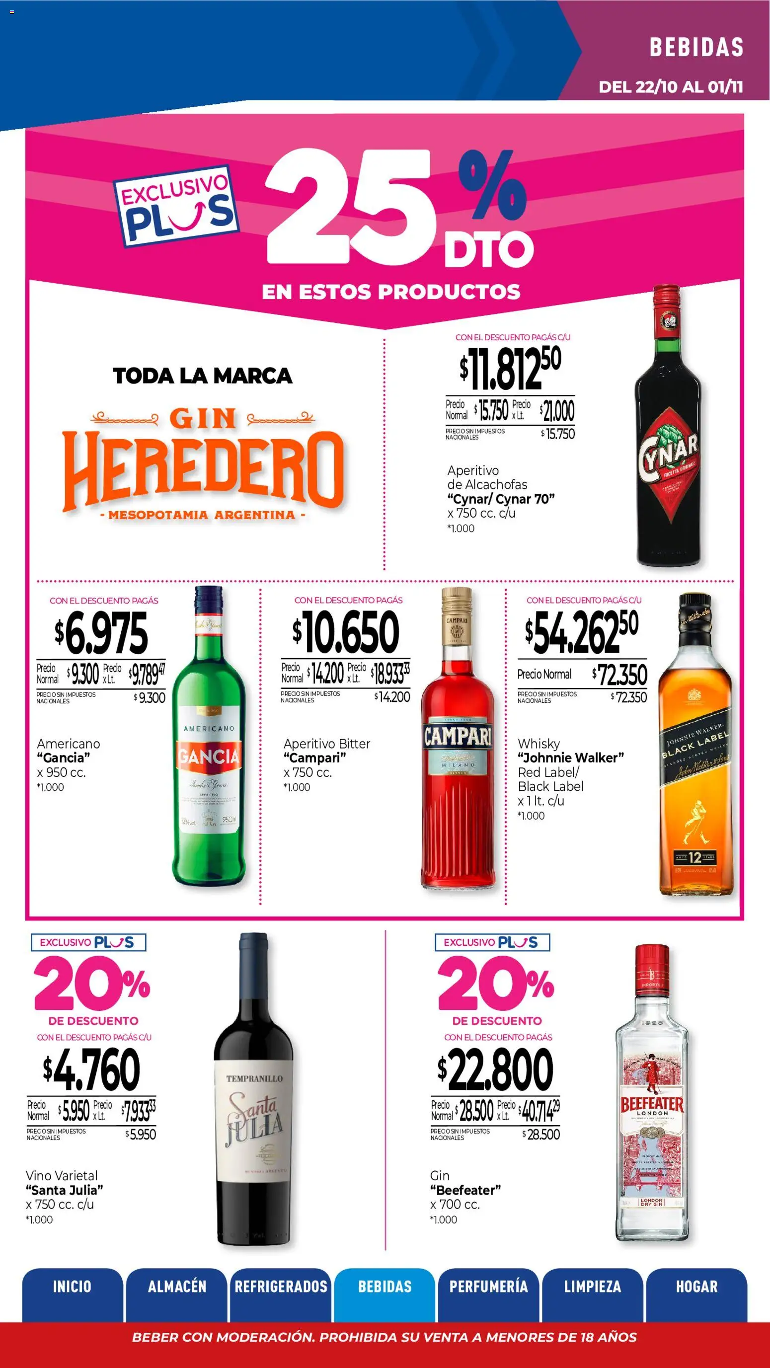 Vista previa del folleto de la tienda La Anonima válido desde el 22/10/2026 