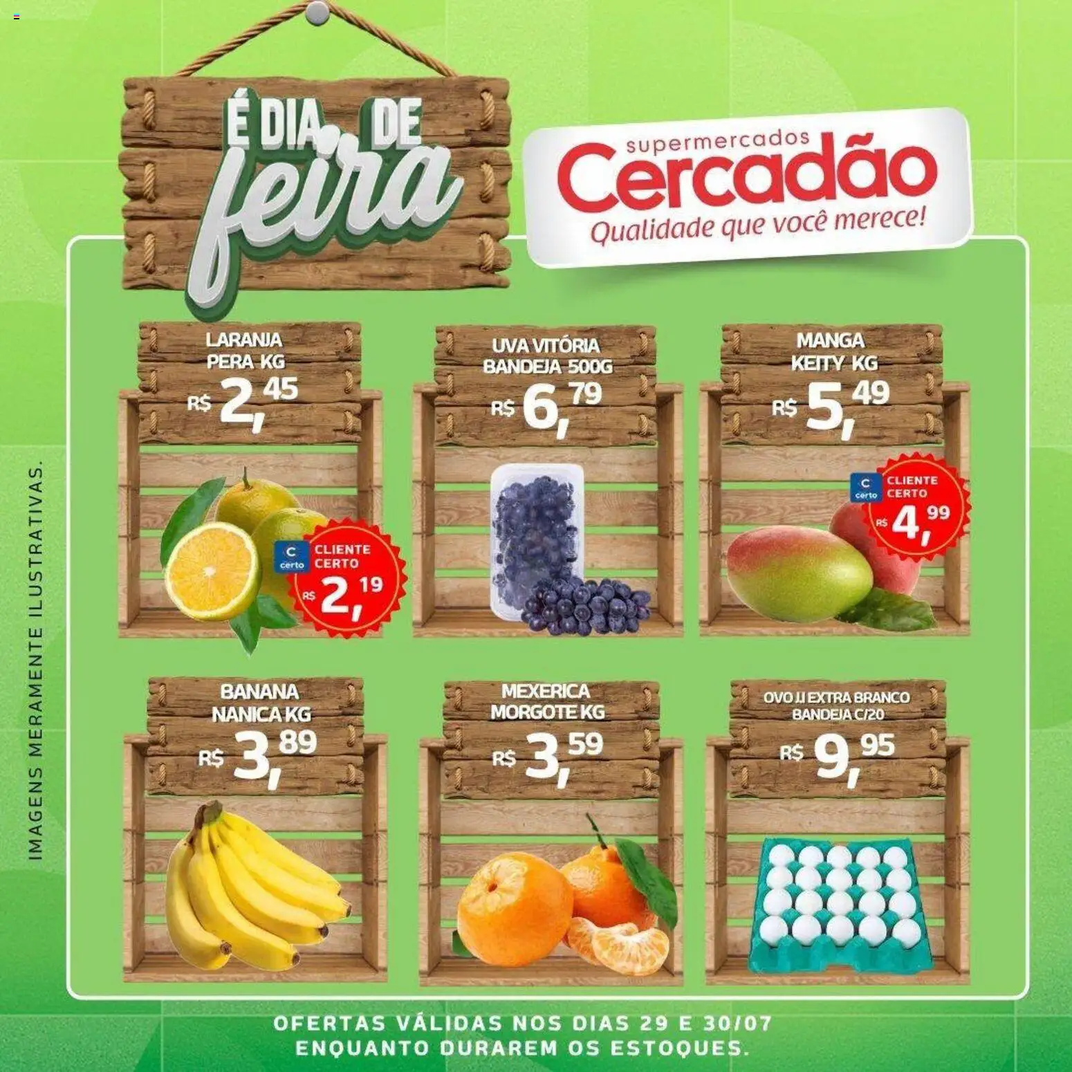 Pré-Visualização do folheto "Cercadão - Ofertas da semana" da loja Cercadão válido a partir de 29/07/2026
