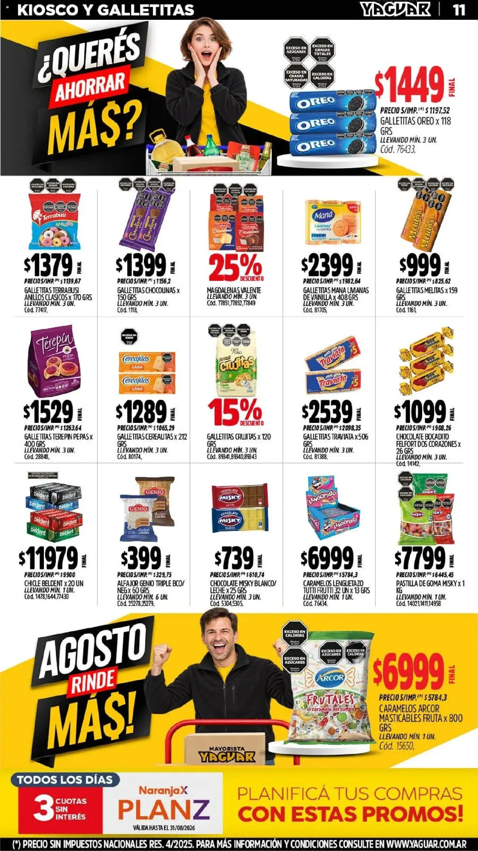 Vista previa del folleto de la tienda Yaguar válido desde el 24/08/2026 