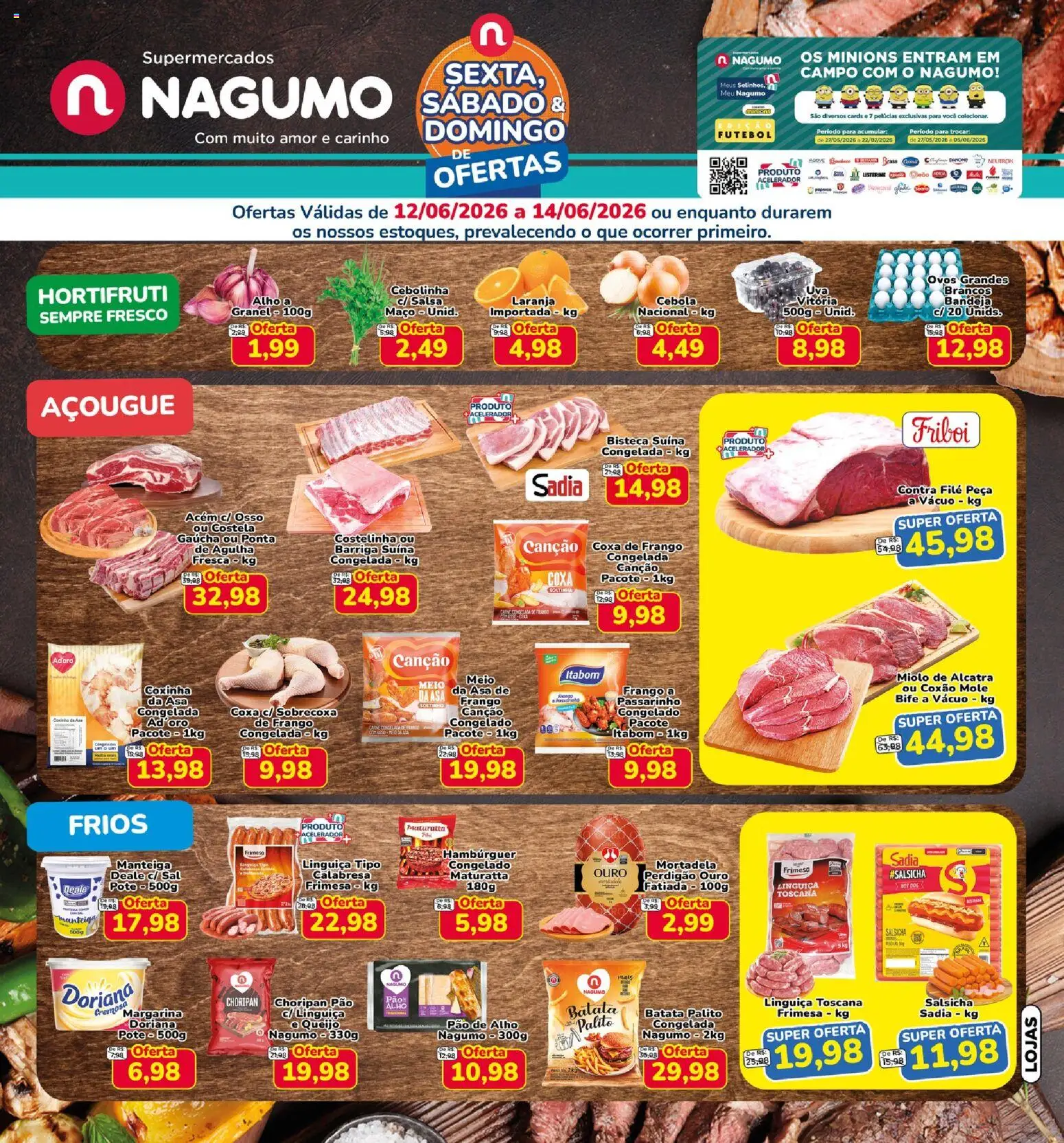 Pré-Visualização do folheto "Nagumo ofertas FDS" da loja Nagumo válido a partir de 12/06/2026