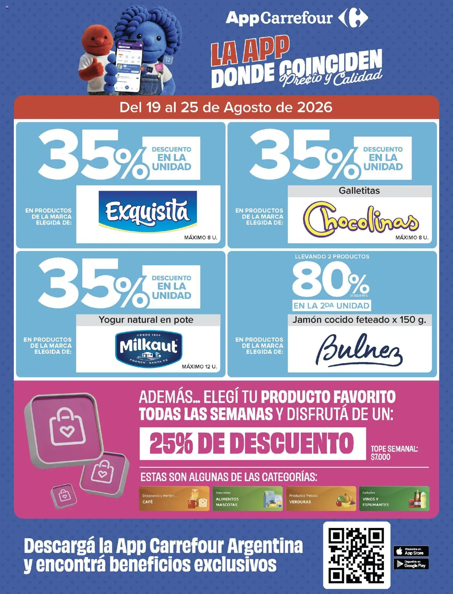 Vista previa del folleto de la tienda Carrefour válido desde el 19/08/2026 