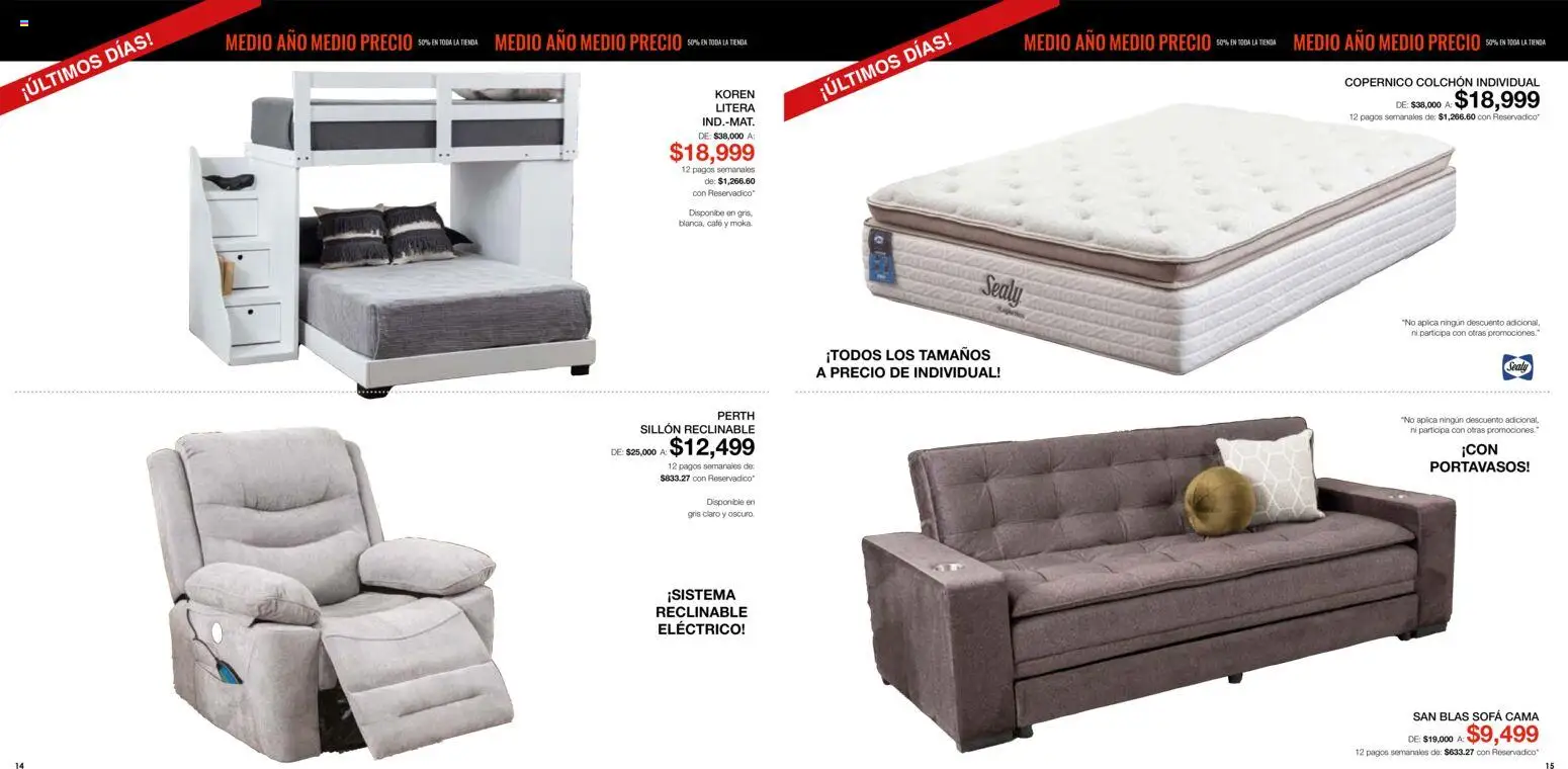 Vista previa las ofertas de la tienda Muebles Dico - Muebles Dico catálogo desde el 01/09/2026 