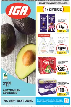 Preview of catalogue IGA catalogue SA from shop IGA valid 24/06/2026