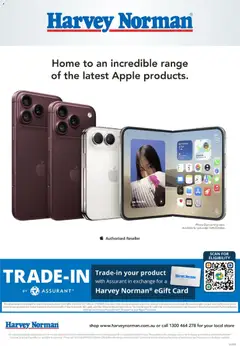 Preview of catalogue Harvey Norman September Apple from shop Harvey Norman valid 23/09/2026