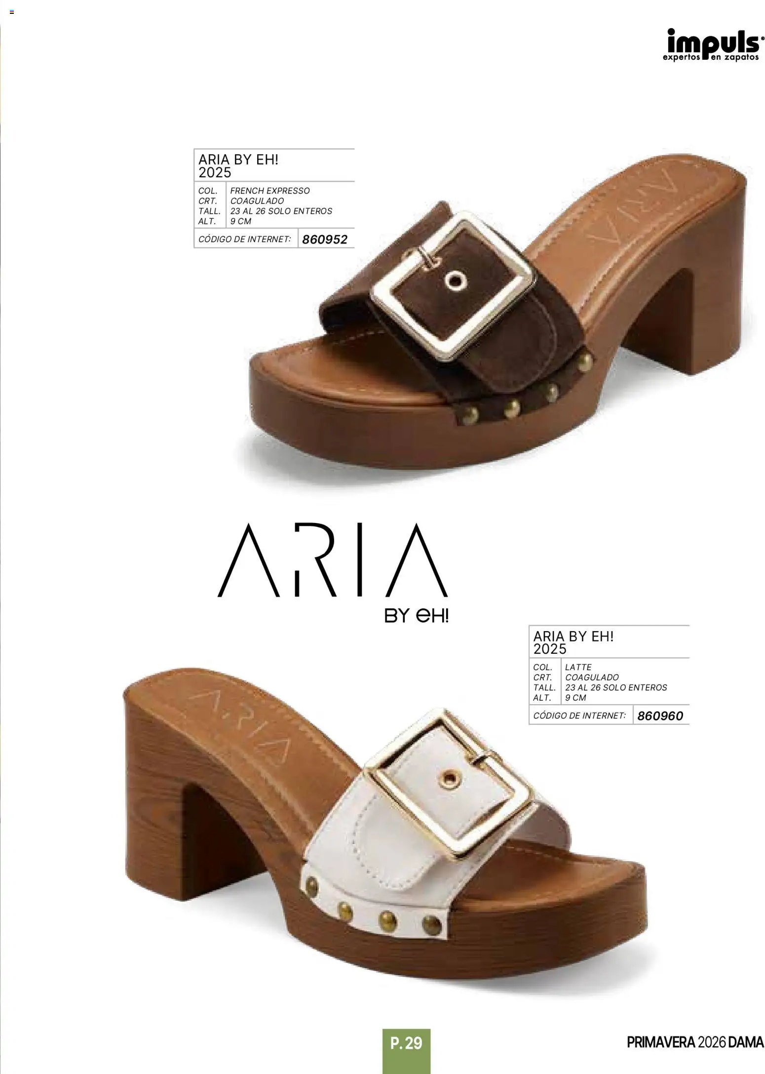 Vista previa las ofertas de la tienda Impuls - Catálogo Primavera desde el 01/01/2026 - Zapatos