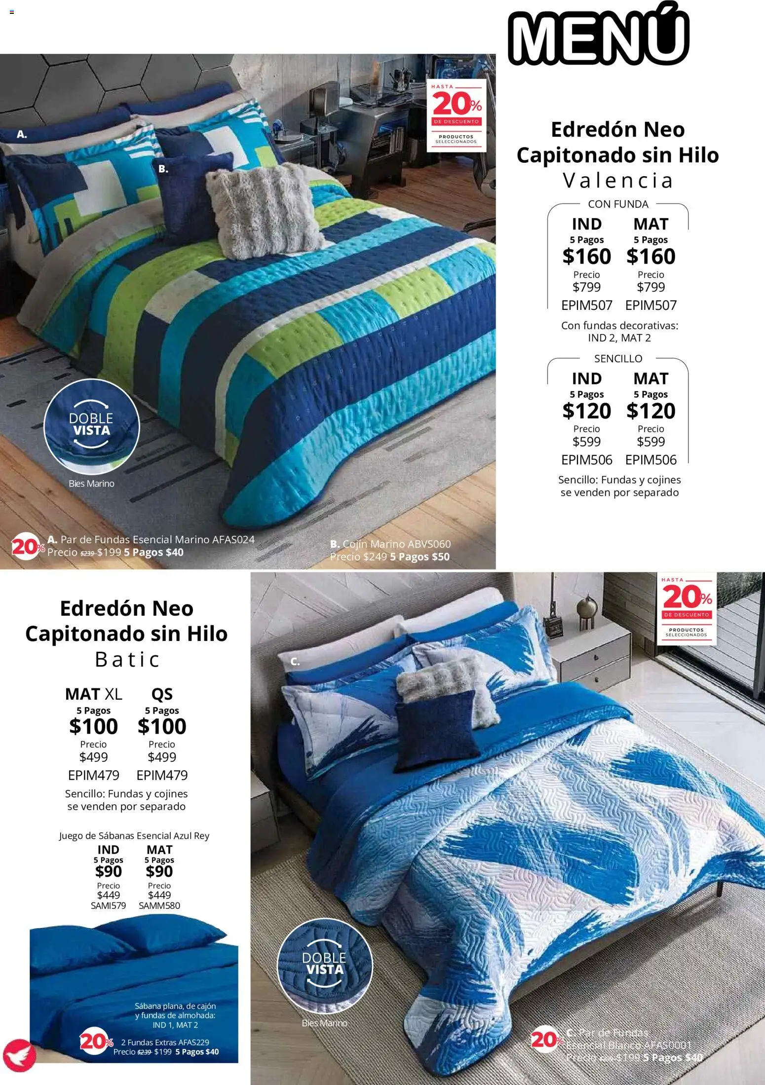 Vista previa las ofertas de la tienda Colchas Concord - Colchas Concord catálogo desde el 01/08/2026 