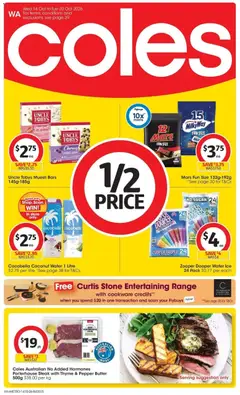 Preview of catalogue Coles catalogue WA from shop Coles valid 14/10/2026