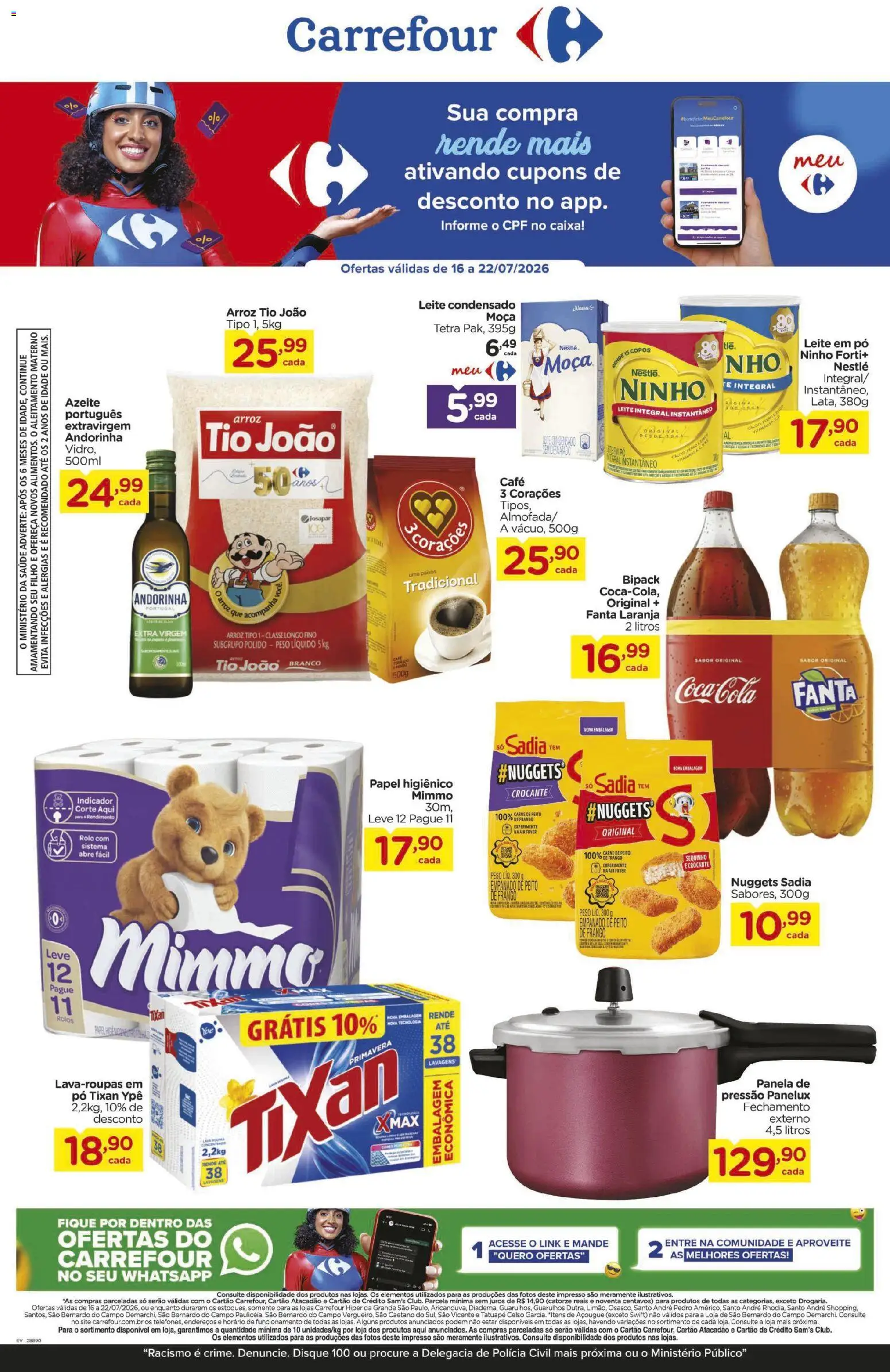 Pré-Visualização do folheto "Carrefour - Ofertas da semana" da loja Carrefour válido a partir de 16/07/2026