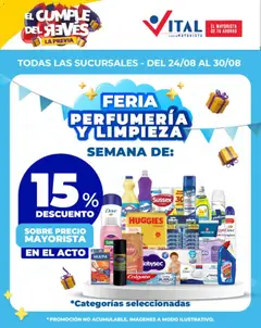 Vista previa del folleto de la tienda Vital válido desde el 24/08/2026 