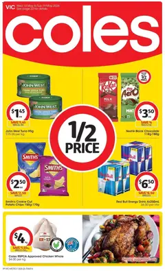 Preview of catalogue Coles Catalogue VIC from shop Coles valid 13/05/2026