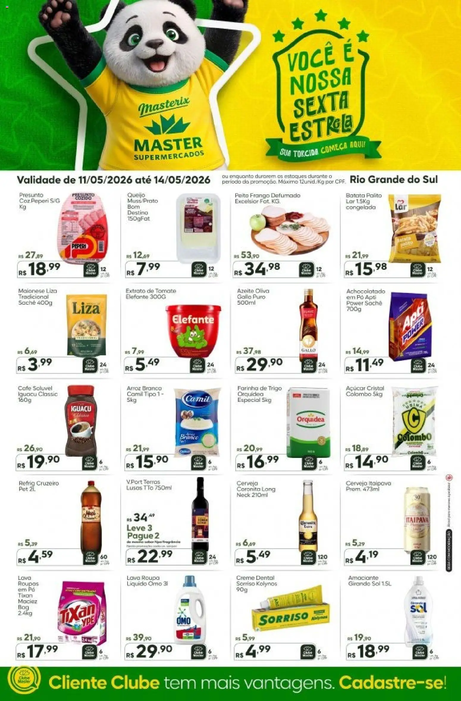 Pré-Visualização do folheto "Master - Ofertas da semana" da loja Master válido a partir de 11/05/2026