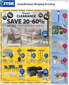 Preview of leaflet JYSK weekly flyer from shop JYSK is valid from Jul 16, 2026