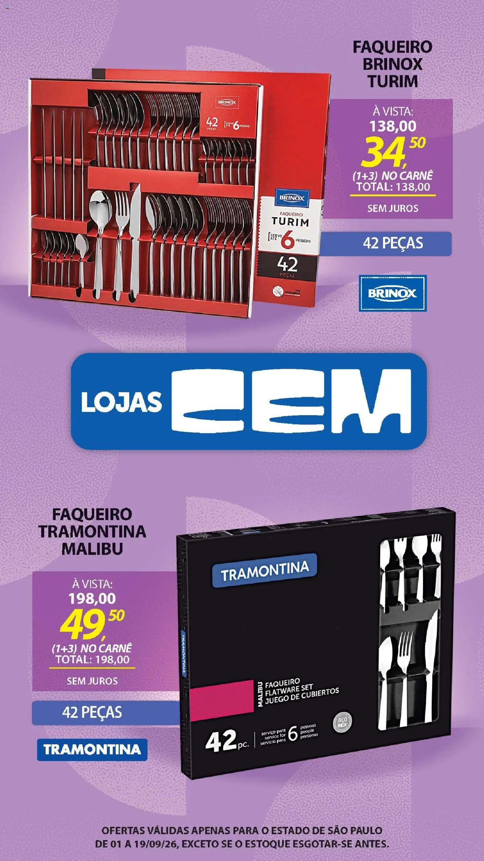 Ofertas Lojas Cem até 19/09/2026. - Página 98