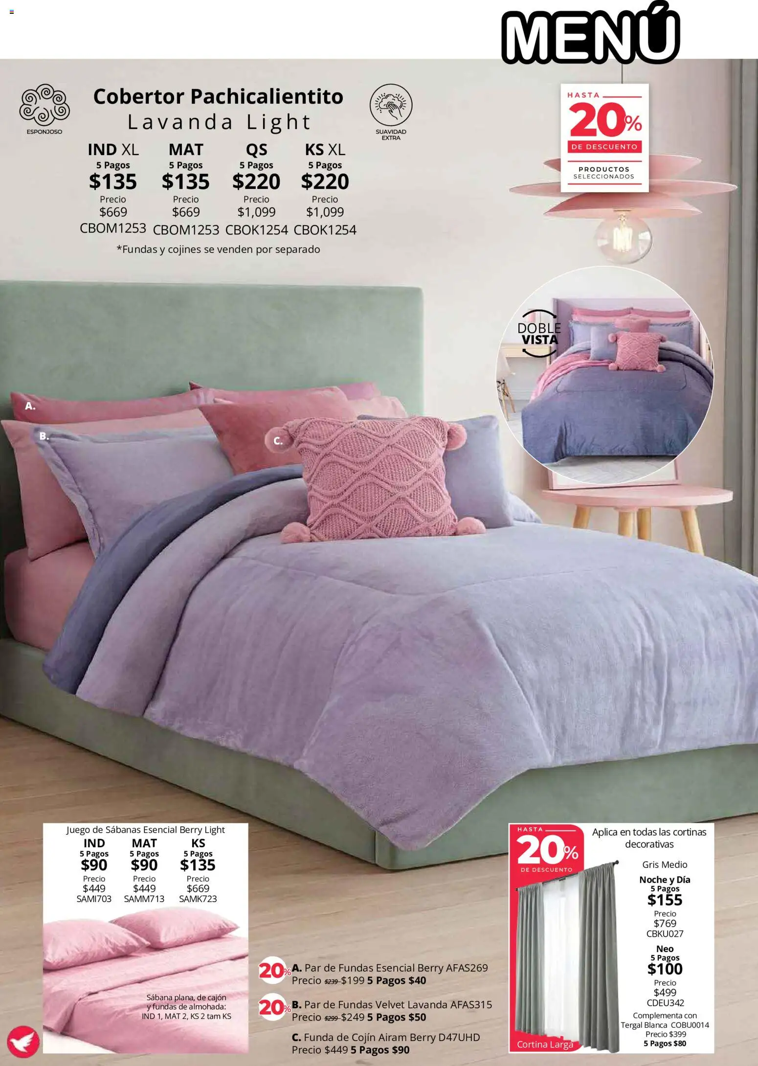 Vista previa las ofertas de la tienda Colchas Concord - Colchas Concord catálogo Colección Cobertor desde el 01/08/2026 