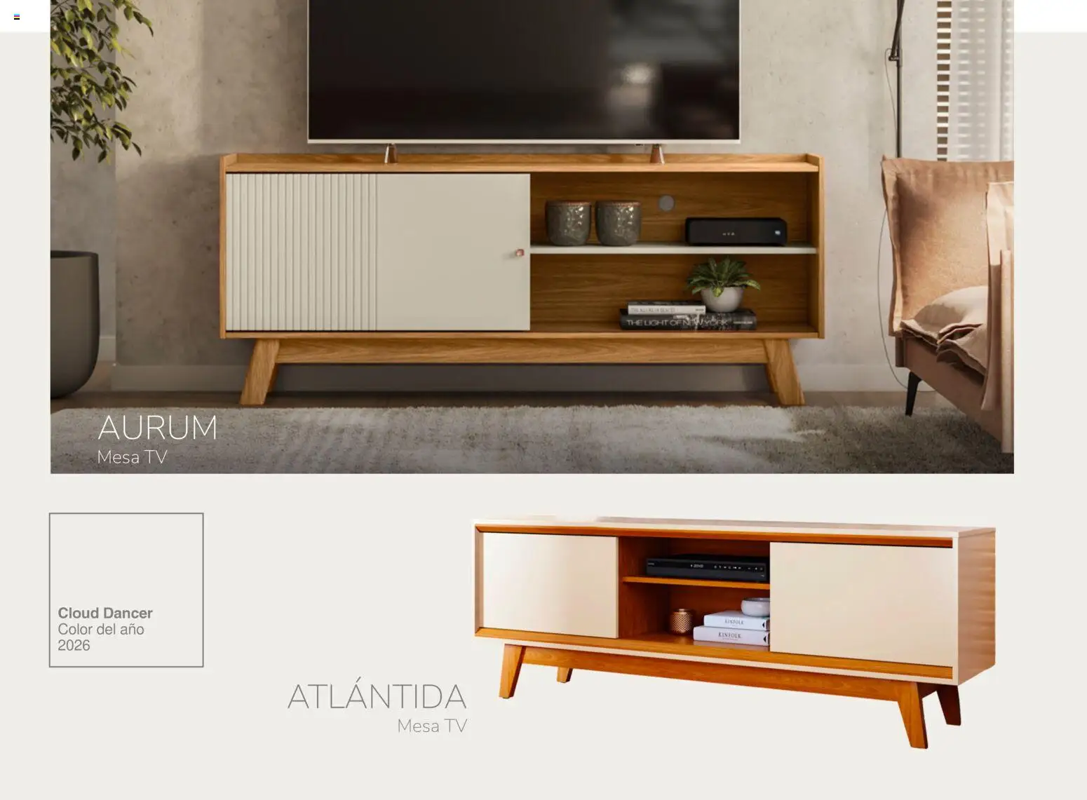 Vista previa las ofertas de la tienda Muebles Dico - Catálogo Cloud Dancer Color del año 2026 desde el 30/01/2026 