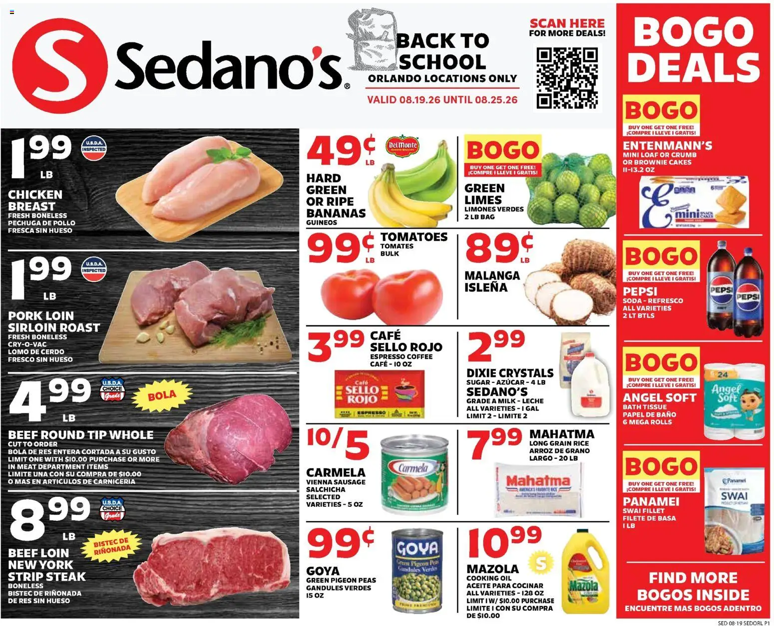 Ad Preview of Sedano's Sedano's Weekly Ad from 08/19/2026