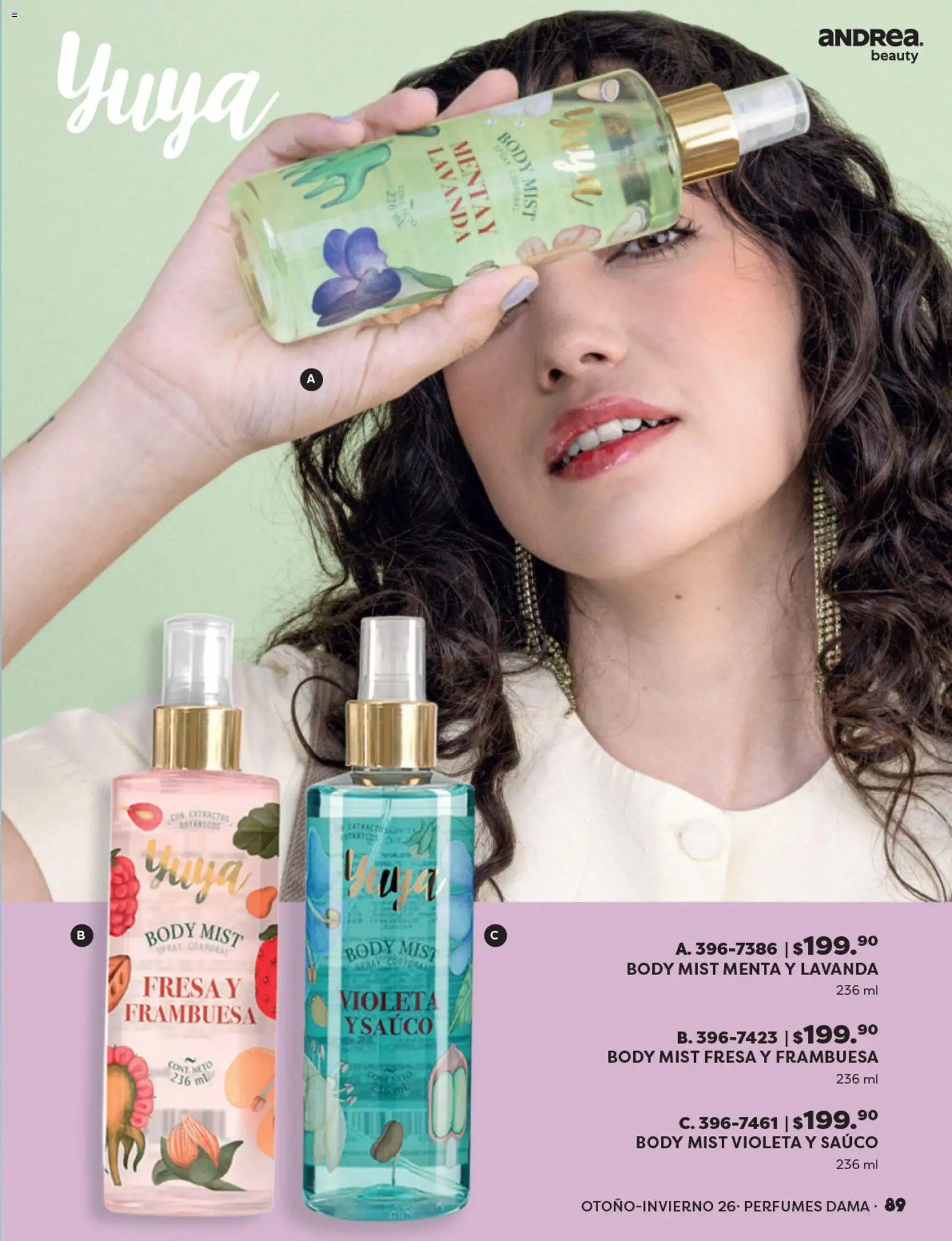 Vista previa las ofertas de la tienda Andrea - Andrea catálogo Beauty desde el 23/08/2026 
