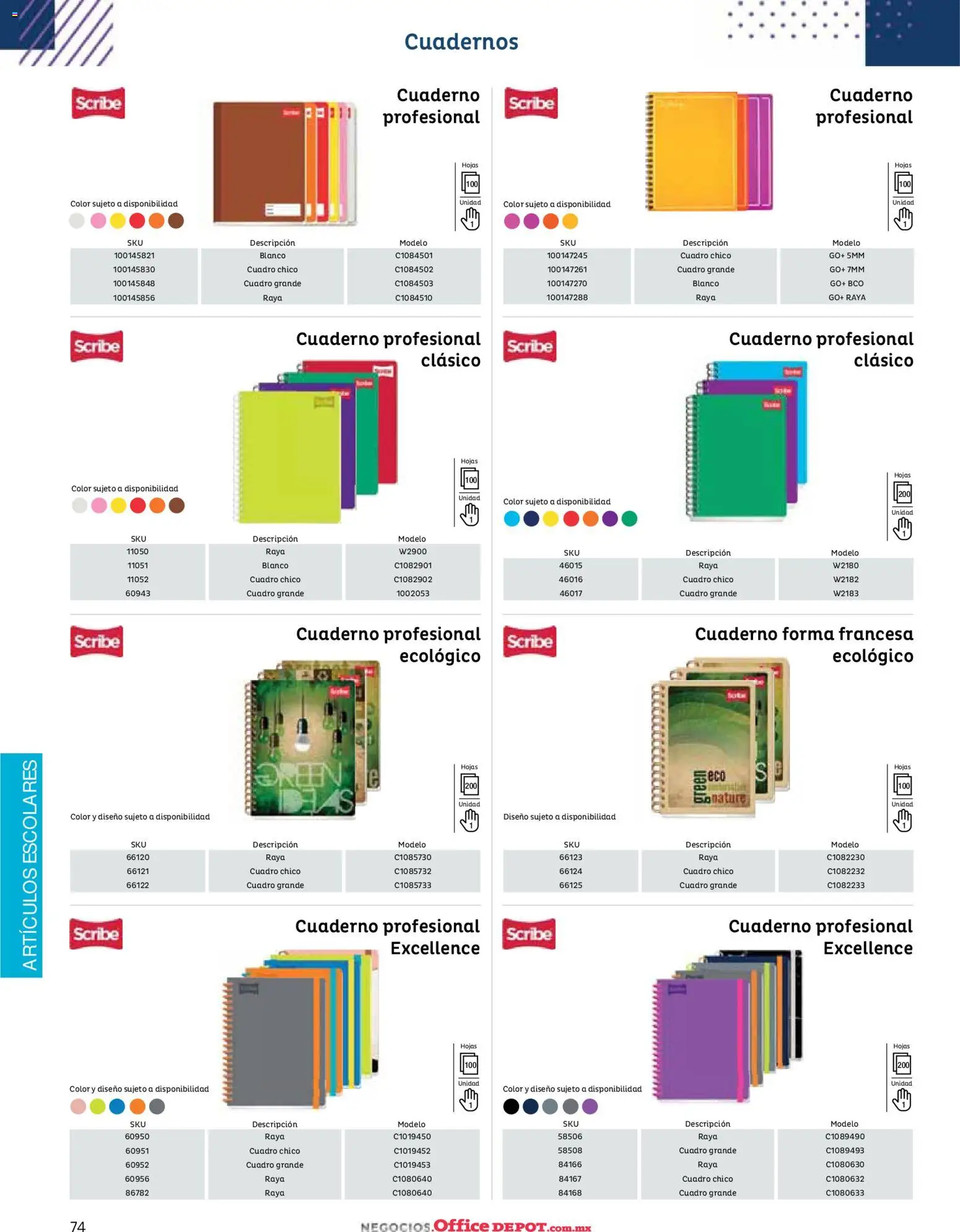 Vista previa las ofertas de la tienda Office Depot - Catálogo 2026 desde el 12/01/2026 