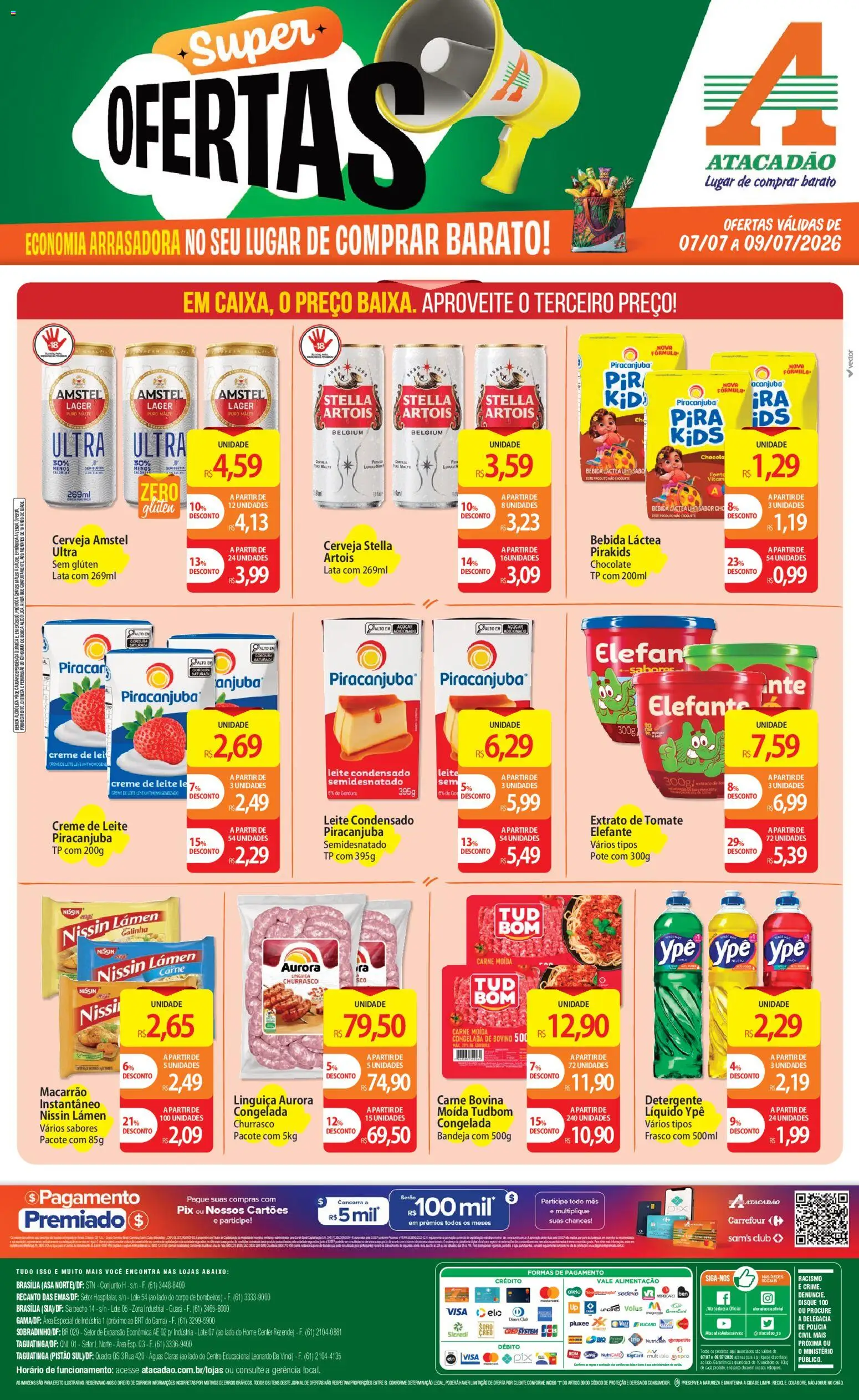Pré-Visualização do folheto "Atacadão ofertas - DF" da loja Atacadão válido a partir de 07/07/2026
