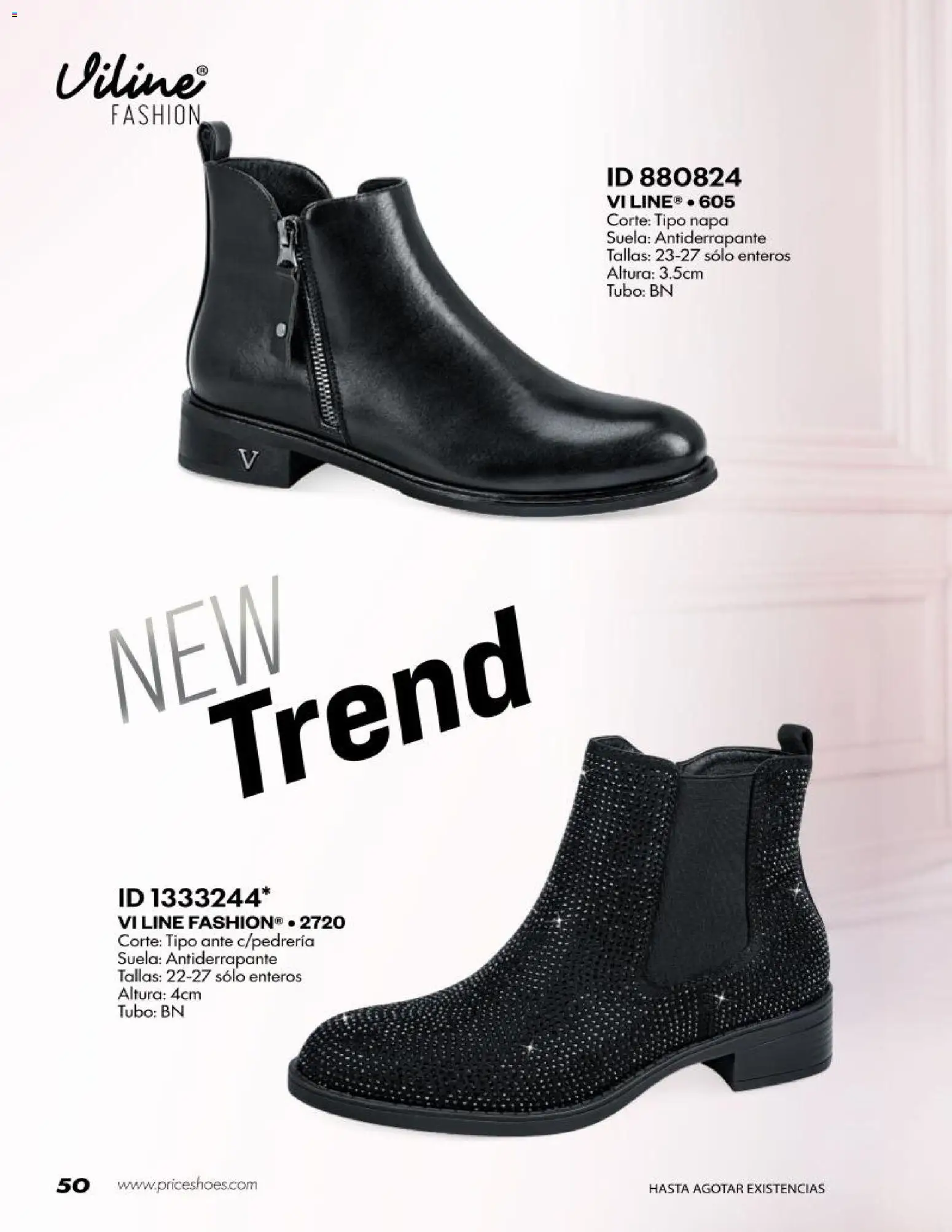 Vista previa las ofertas de la tienda Price Shoes - Price Shoes catálogo Botines Basicos desde el 20/10/2026 