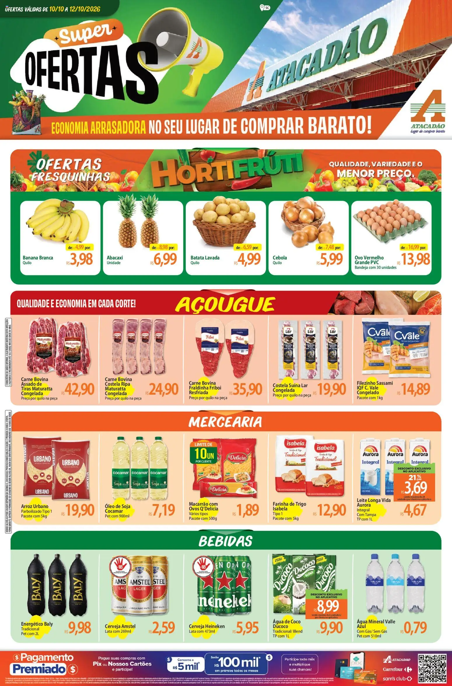 Pré-Visualização do folheto "Atacadão ofertas - SC" da loja Atacadão válido a partir de 10/10/2026
