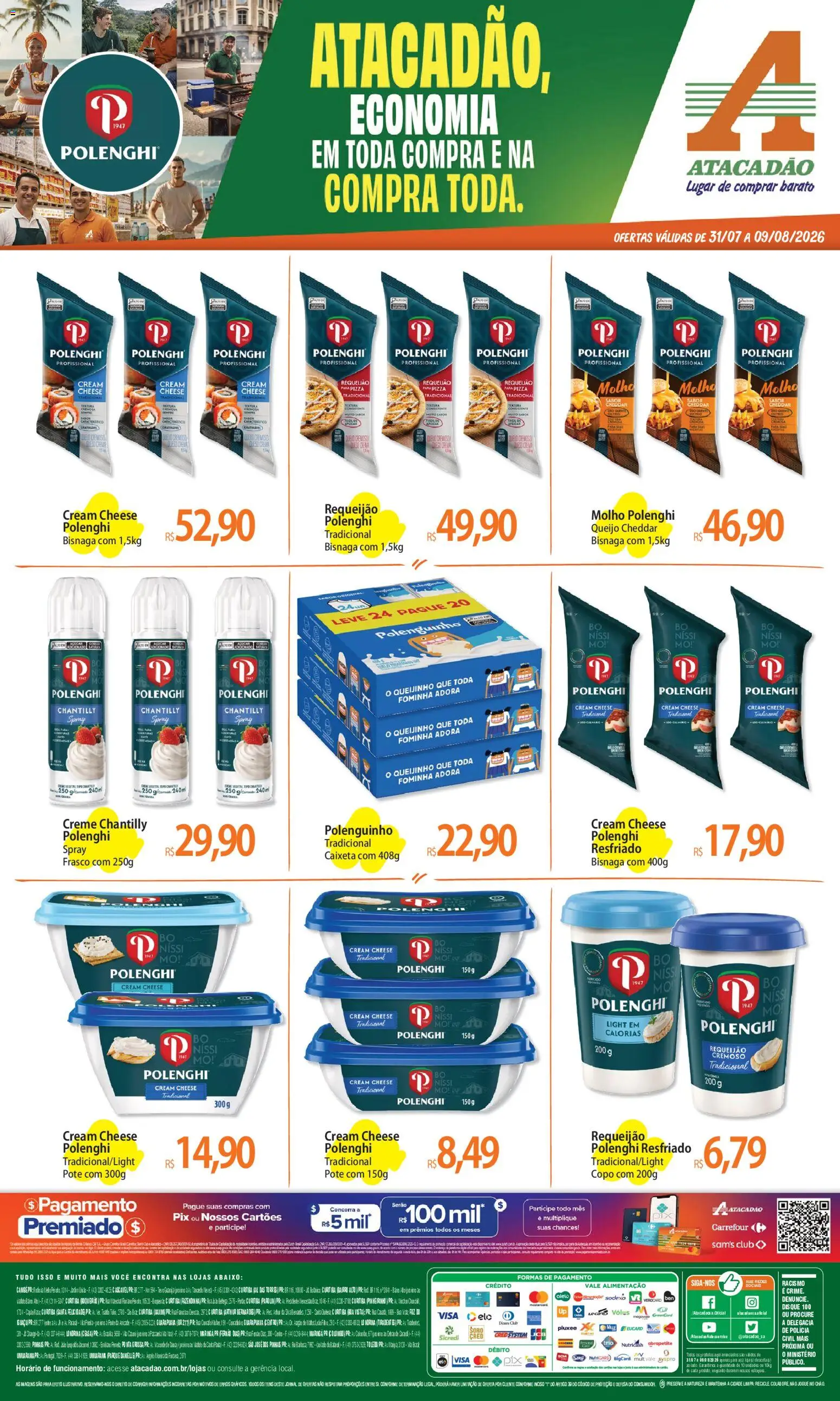 Pré-Visualização do folheto "Atacadão ofertas - PR" da loja Atacadão válido a partir de 31/07/2026