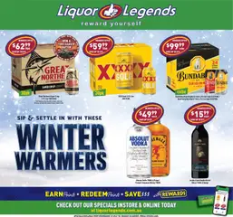 Preview of catalogue Liquor Legends catalogue Ashgrove from shop Liquor Legends valid 29/07/2026