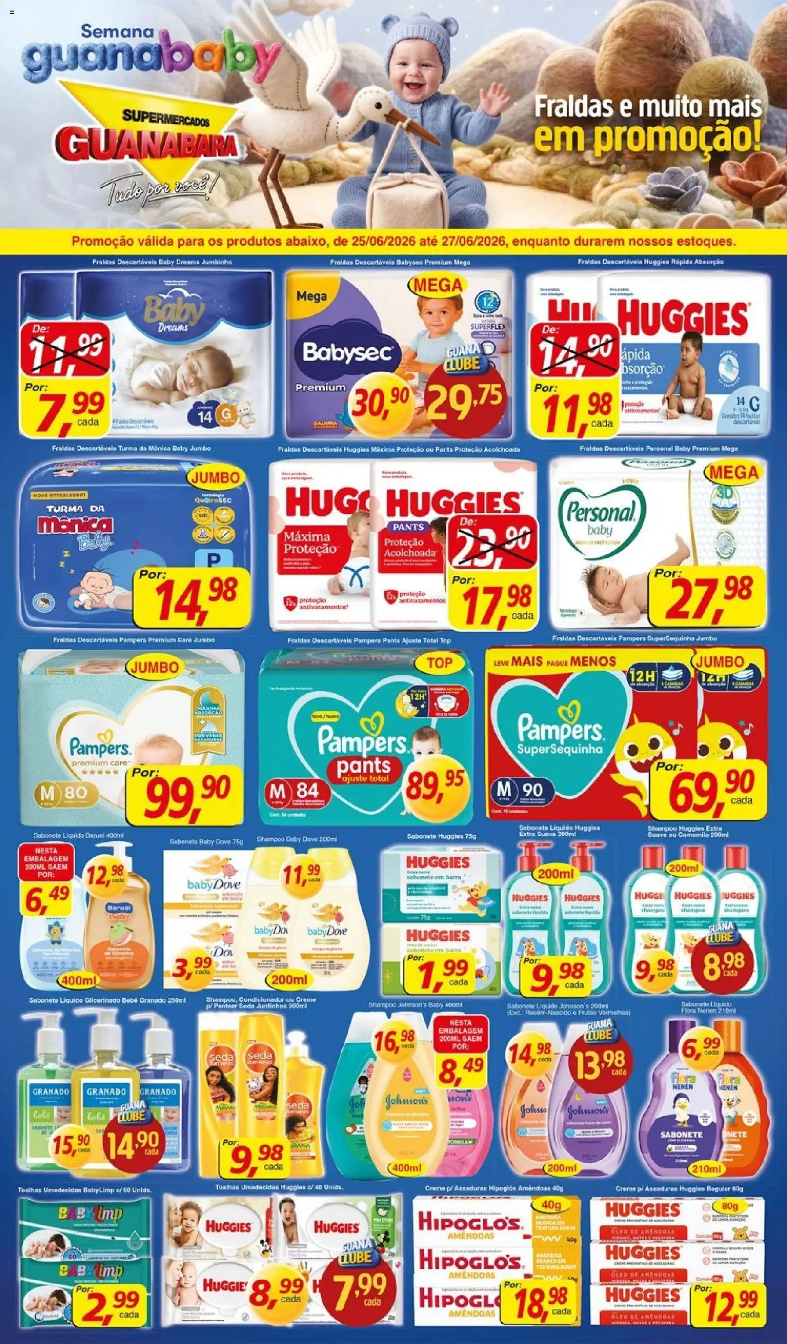 Pré-Visualização do folheto "Guanabara promoção" da loja Supermercados Guanabara válido a partir de 25/06/2026