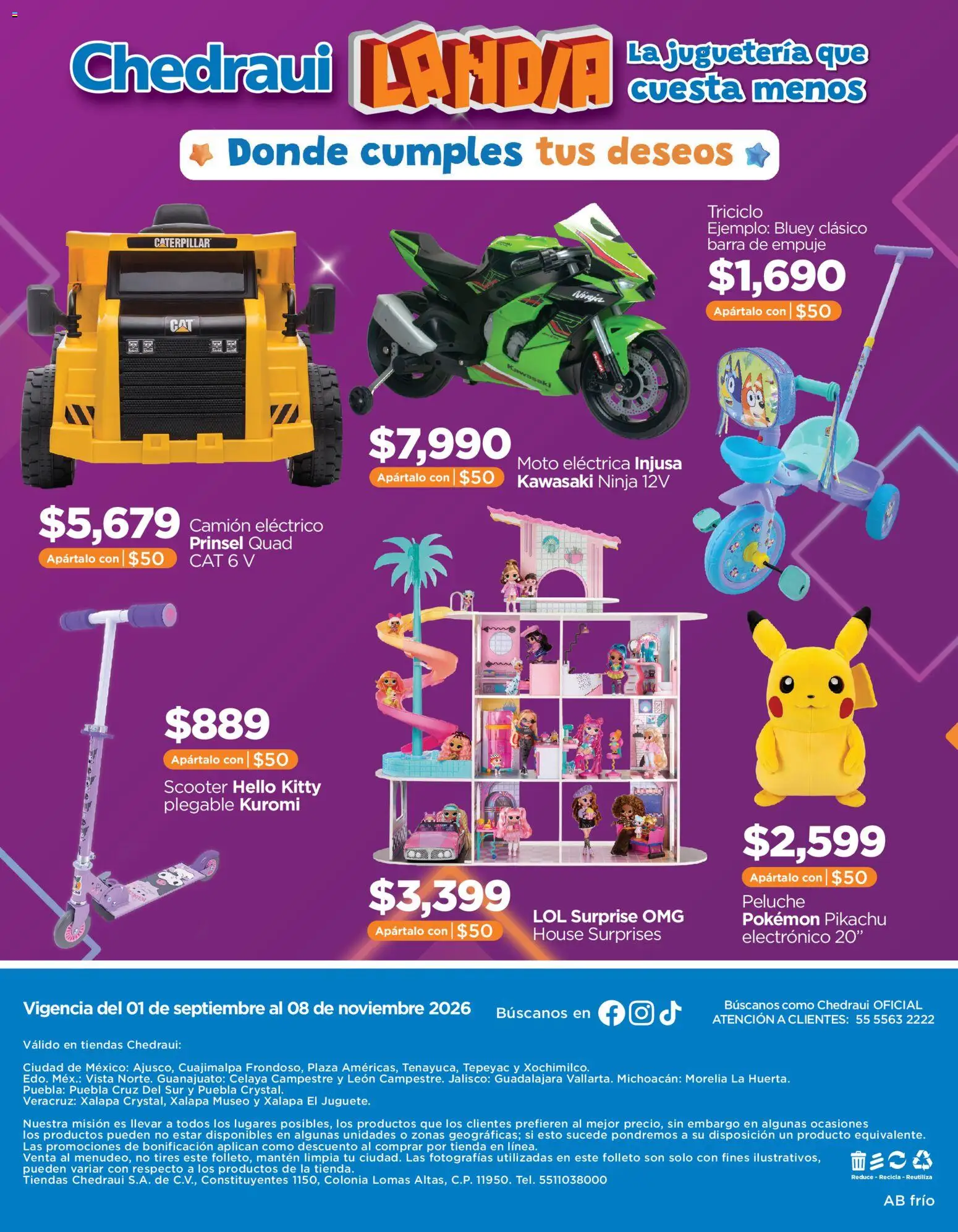 Vista previa las ofertas de la tienda Chedraui - Chedraui folleto Llegan los porti ofertones desde el 01/09/2026 