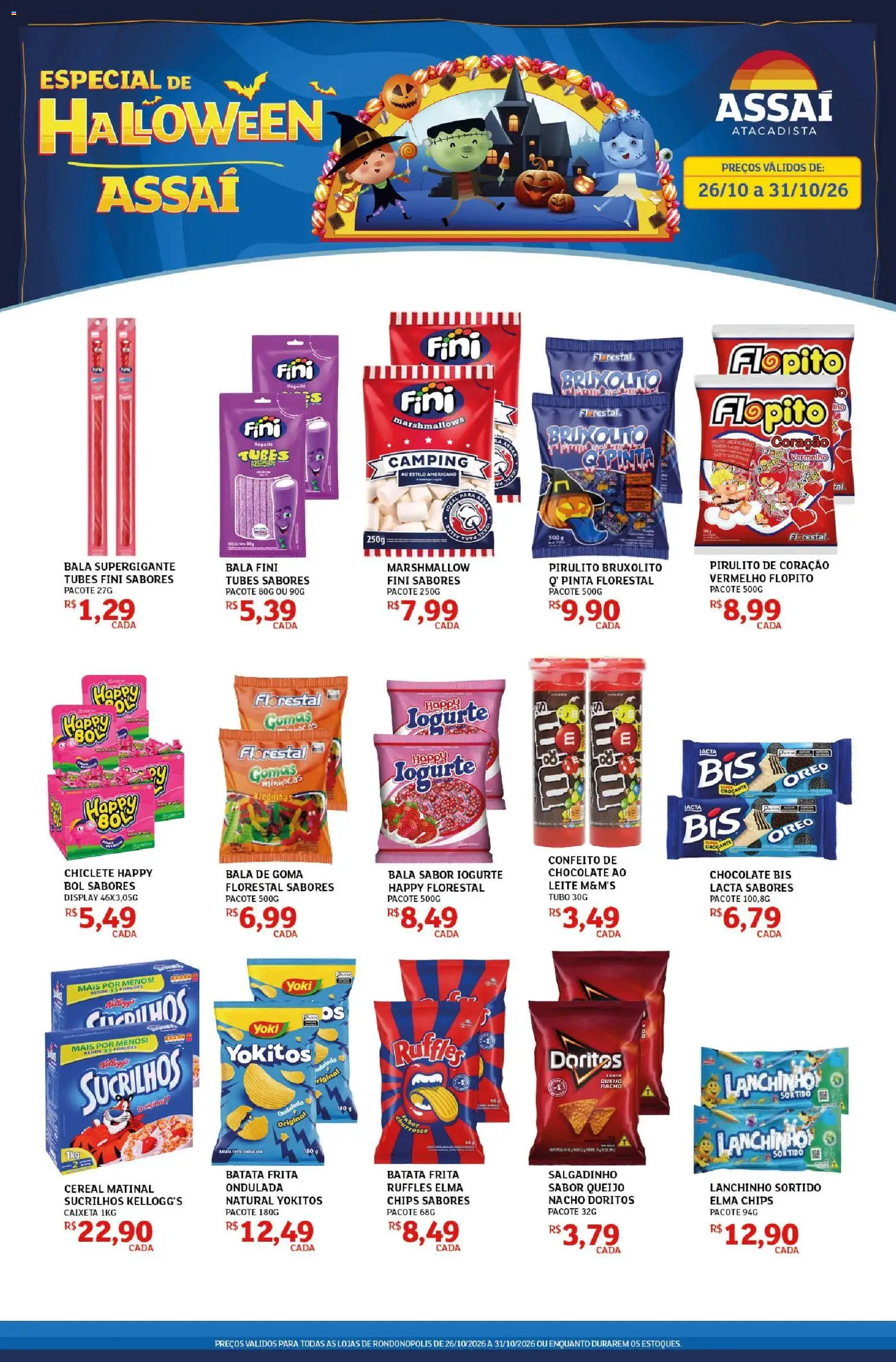 Pré-Visualização do folheto "Assaí Atacadista ofertas - MT" da loja Assaí Atacadista válido a partir de 26/10/2026