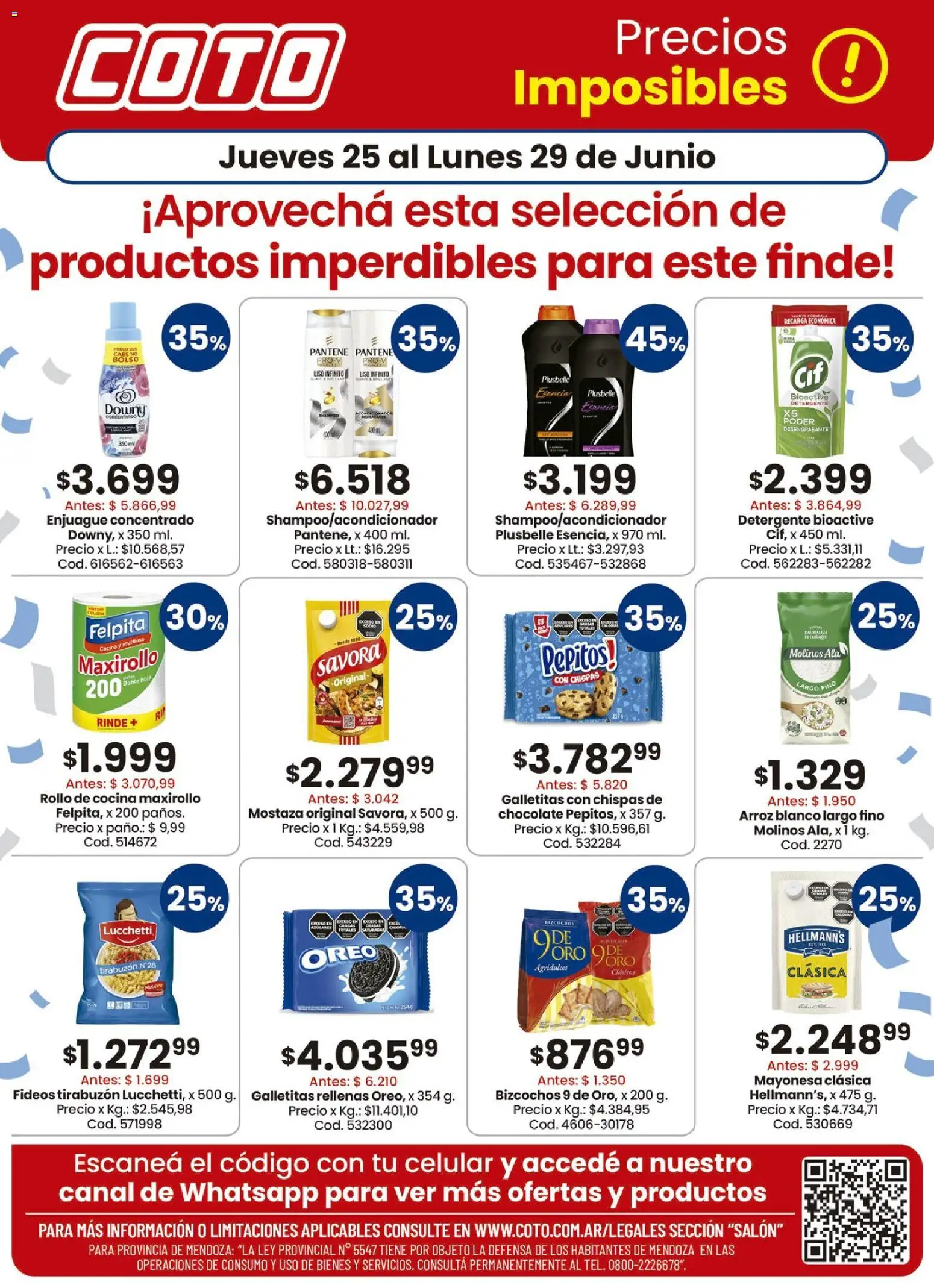 Vista previa del folleto de la tienda Coto válido desde el 25/06/2026 