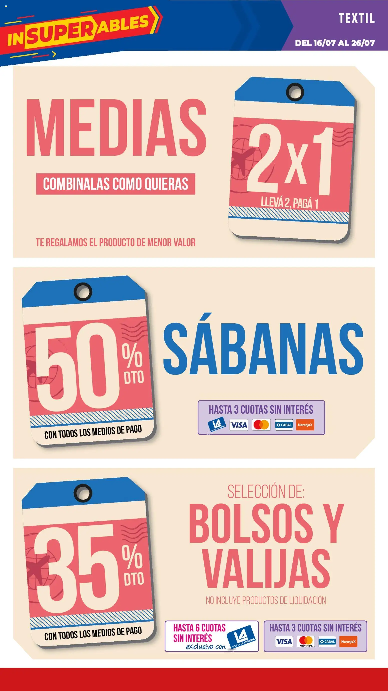 Vista previa del folleto de la tienda La Anonima válido desde el 16/07/2026 