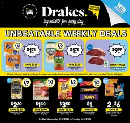 Preview of catalogue Drakes catalogue SA from shop Drakes valid 10/06/2026