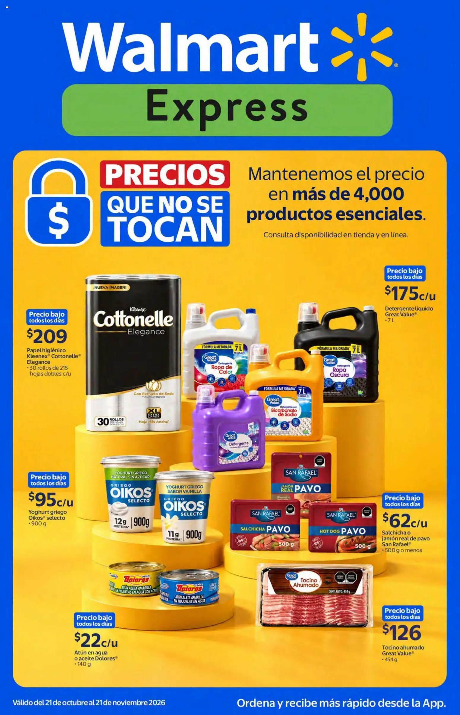 Vista previa las ofertas de la tienda Walmart Express - Walmart Express folleto Precios que no se tocan desde el 21/10/2026 