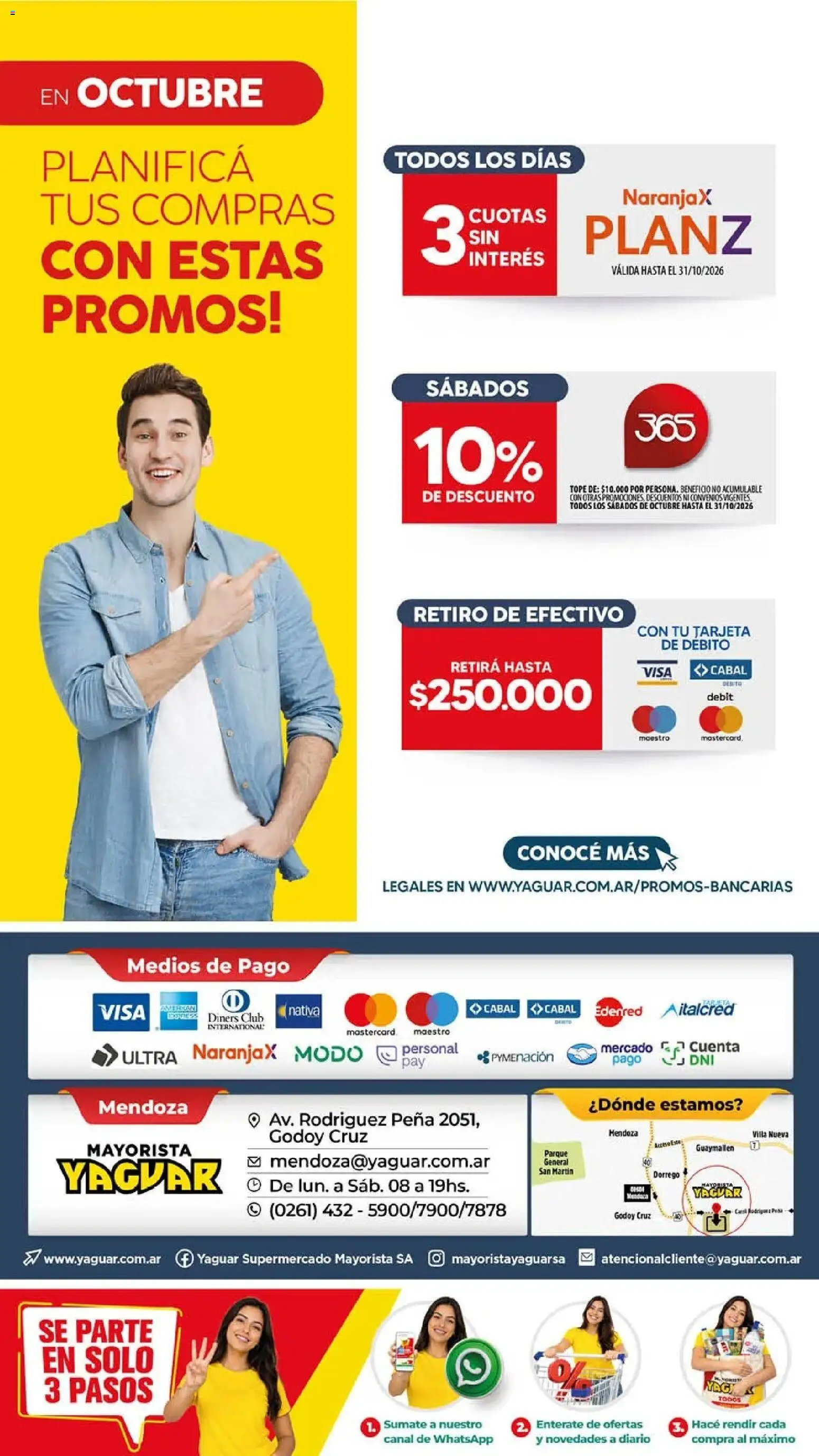 Vista previa del folleto de la tienda Yaguar válido desde el 26/10/2026 