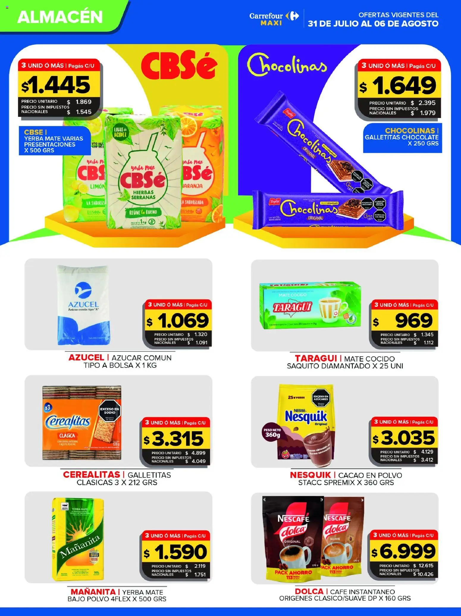 Vista previa del folleto de la tienda Carrefour Maxi válido desde el 31/07/2026 